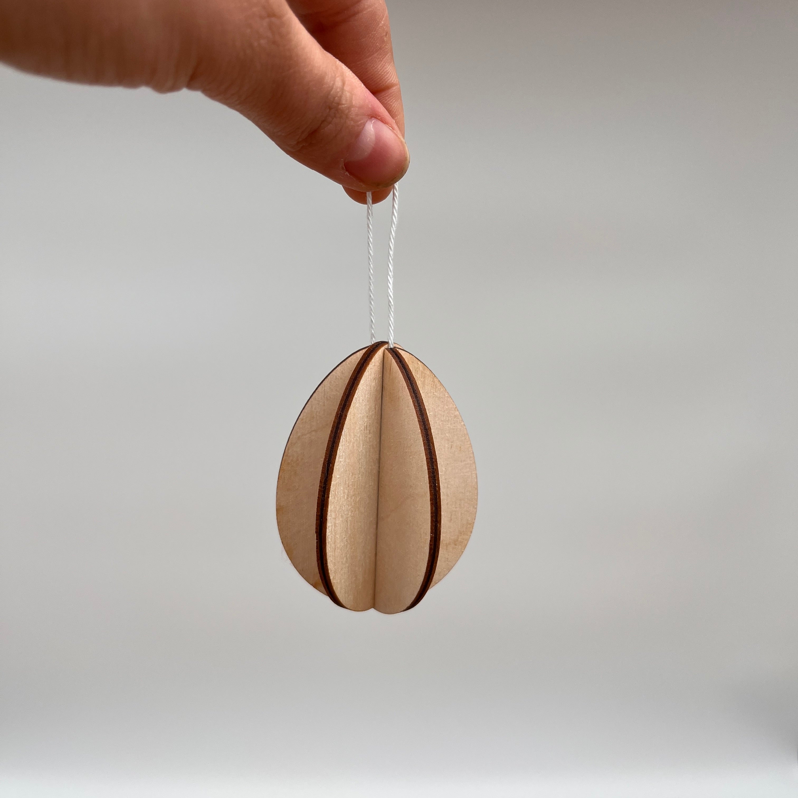 Eier Anhänger in 3D