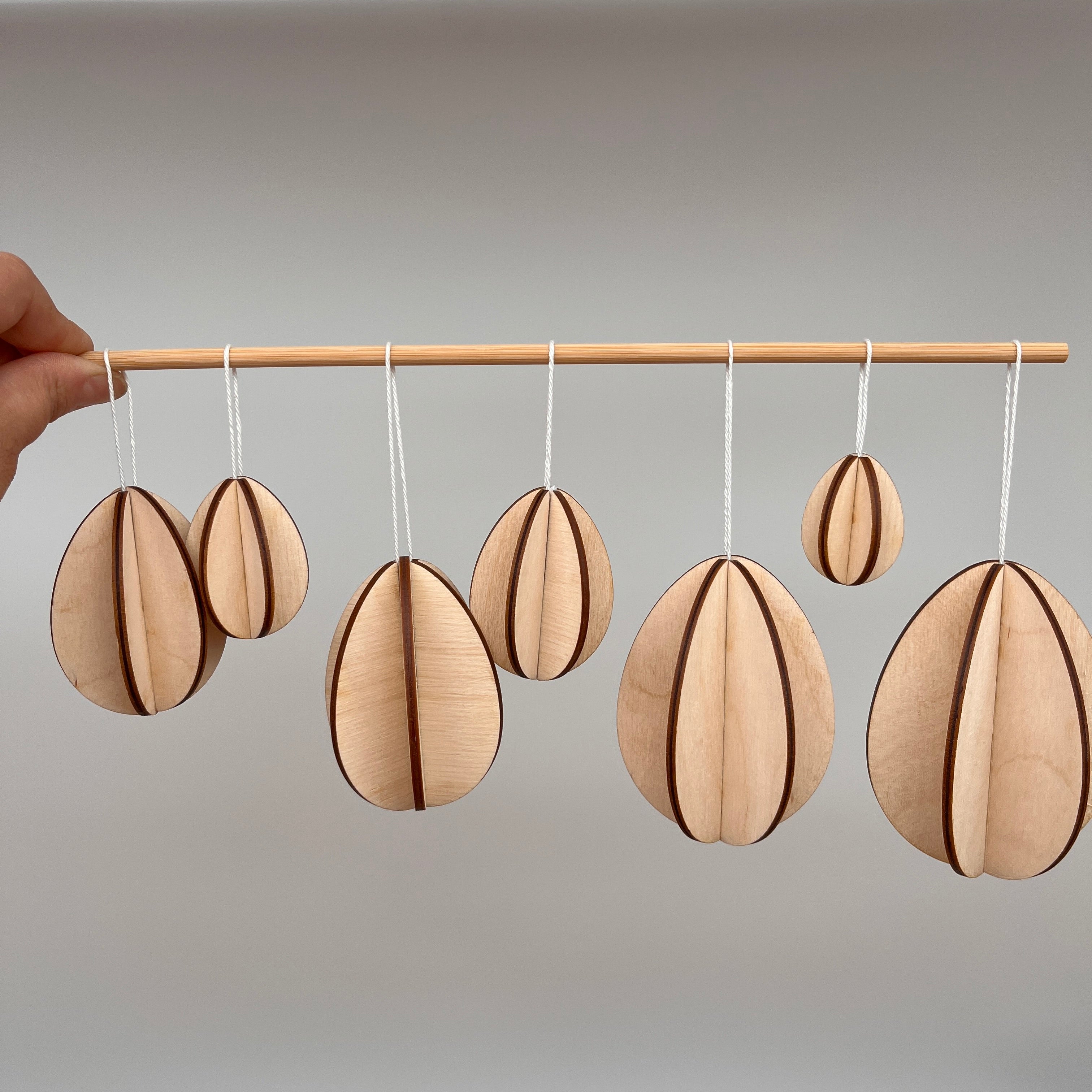 Eier Anhänger in 3D