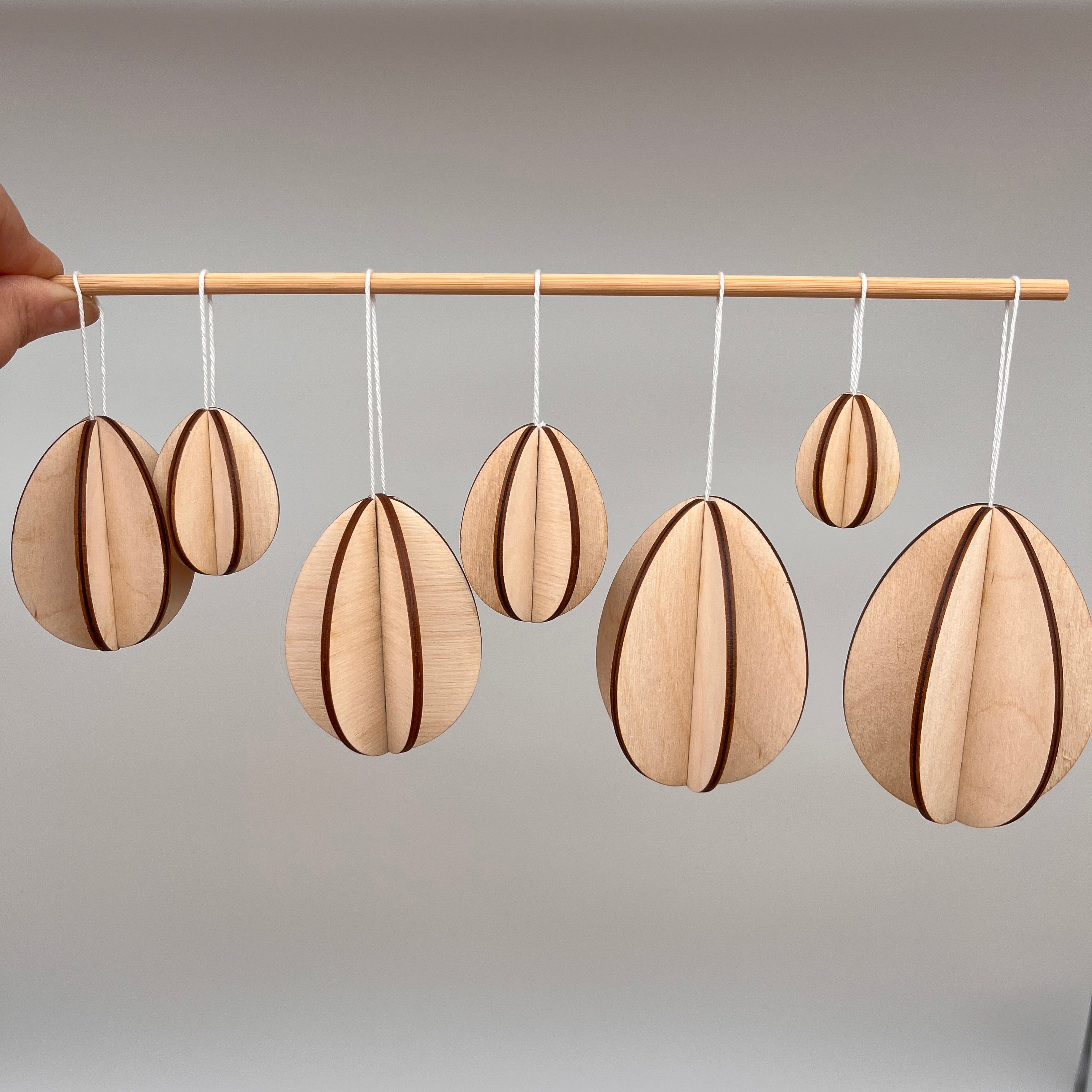 Eier Anhänger in 3D