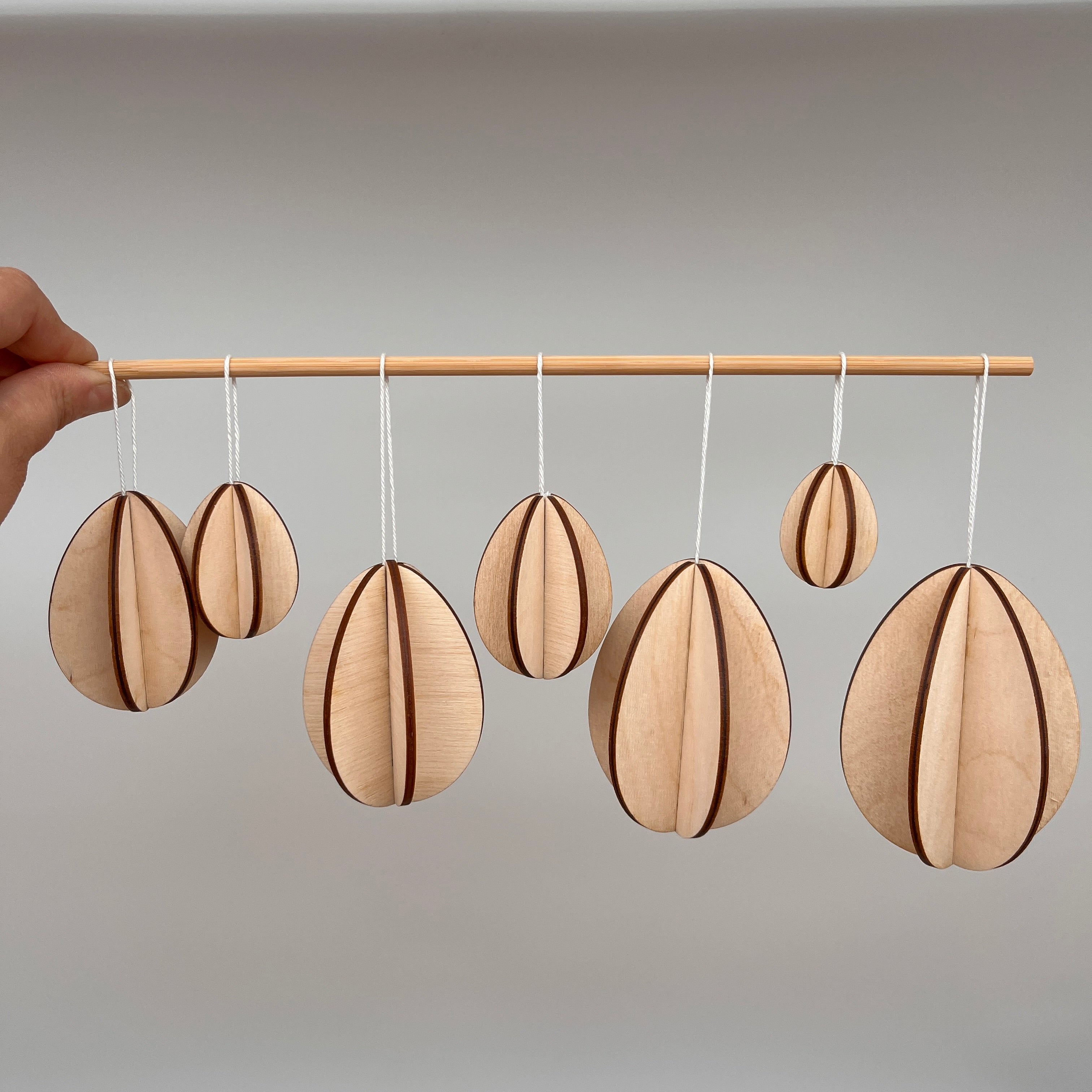 Eier Anhänger in 3D