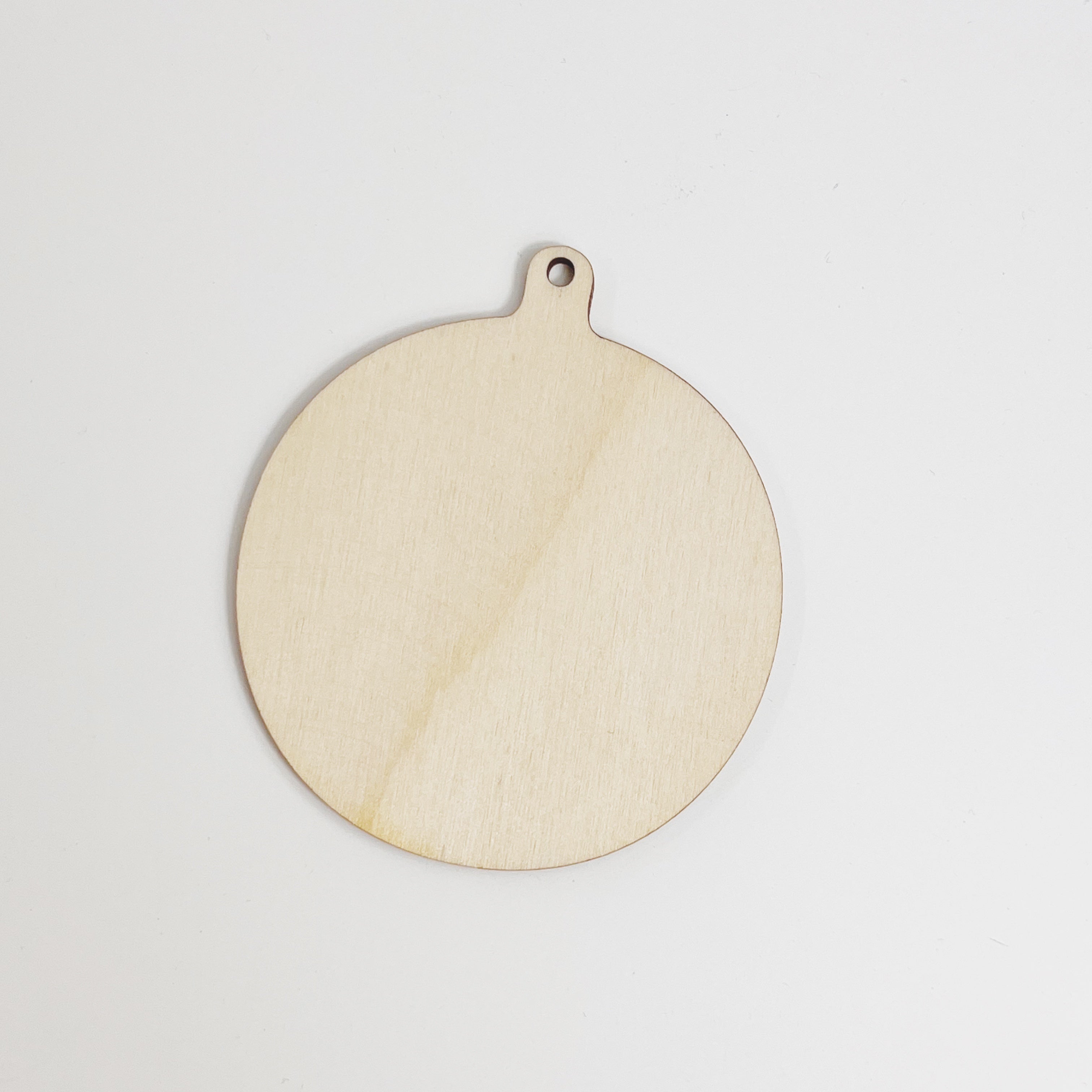 Christbaumkugel blanko