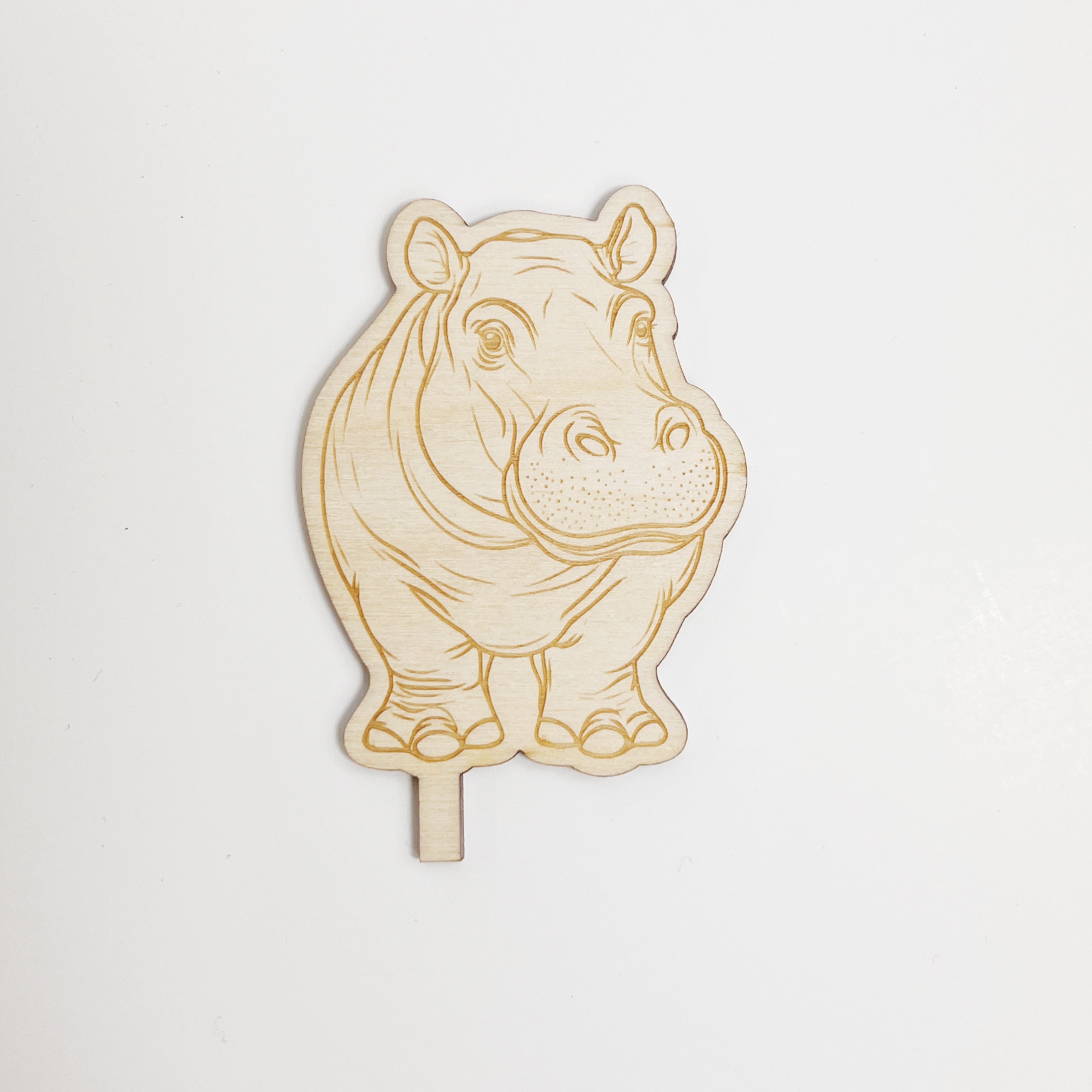 Motivstecker Hippo