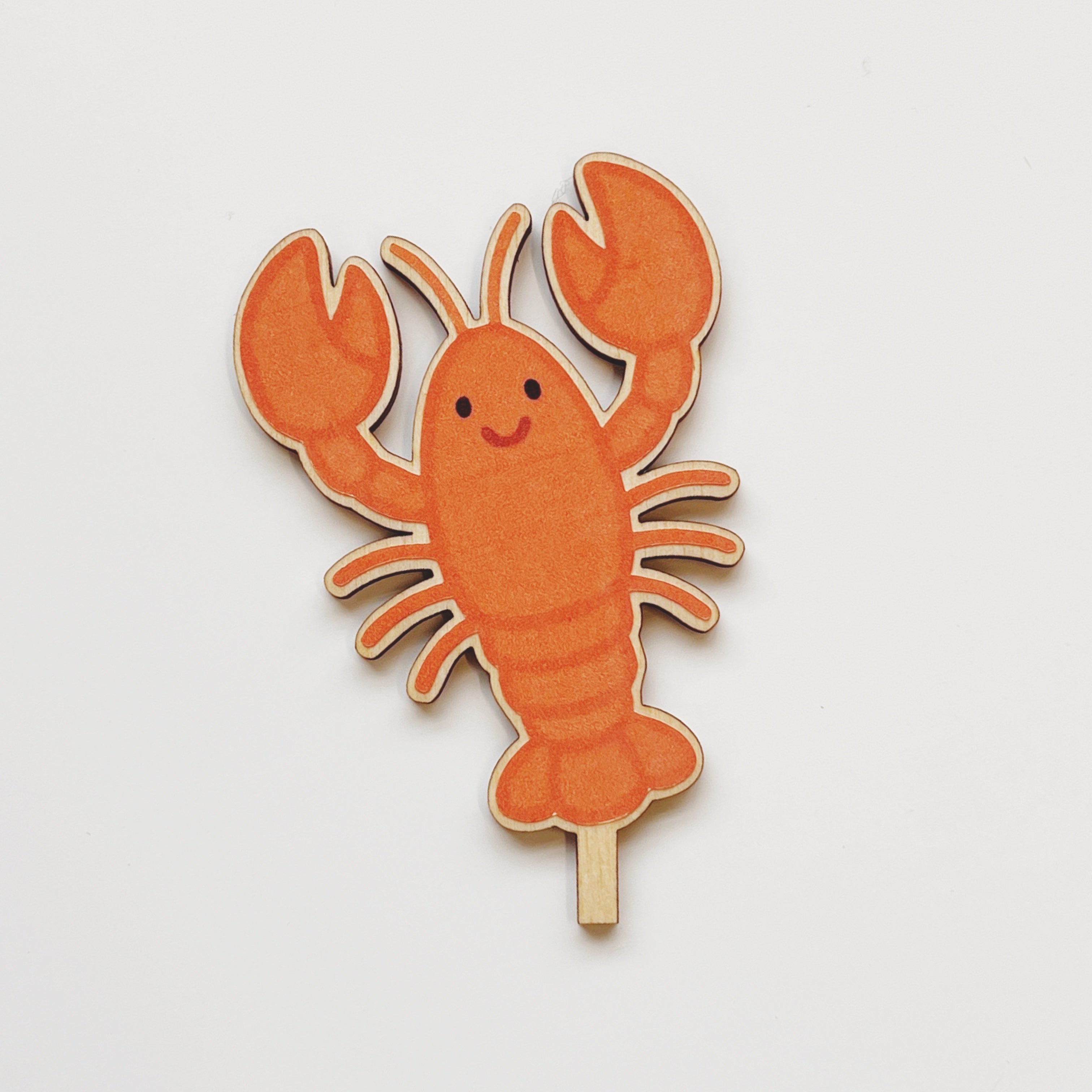 Motivstecker Hummer, Languste