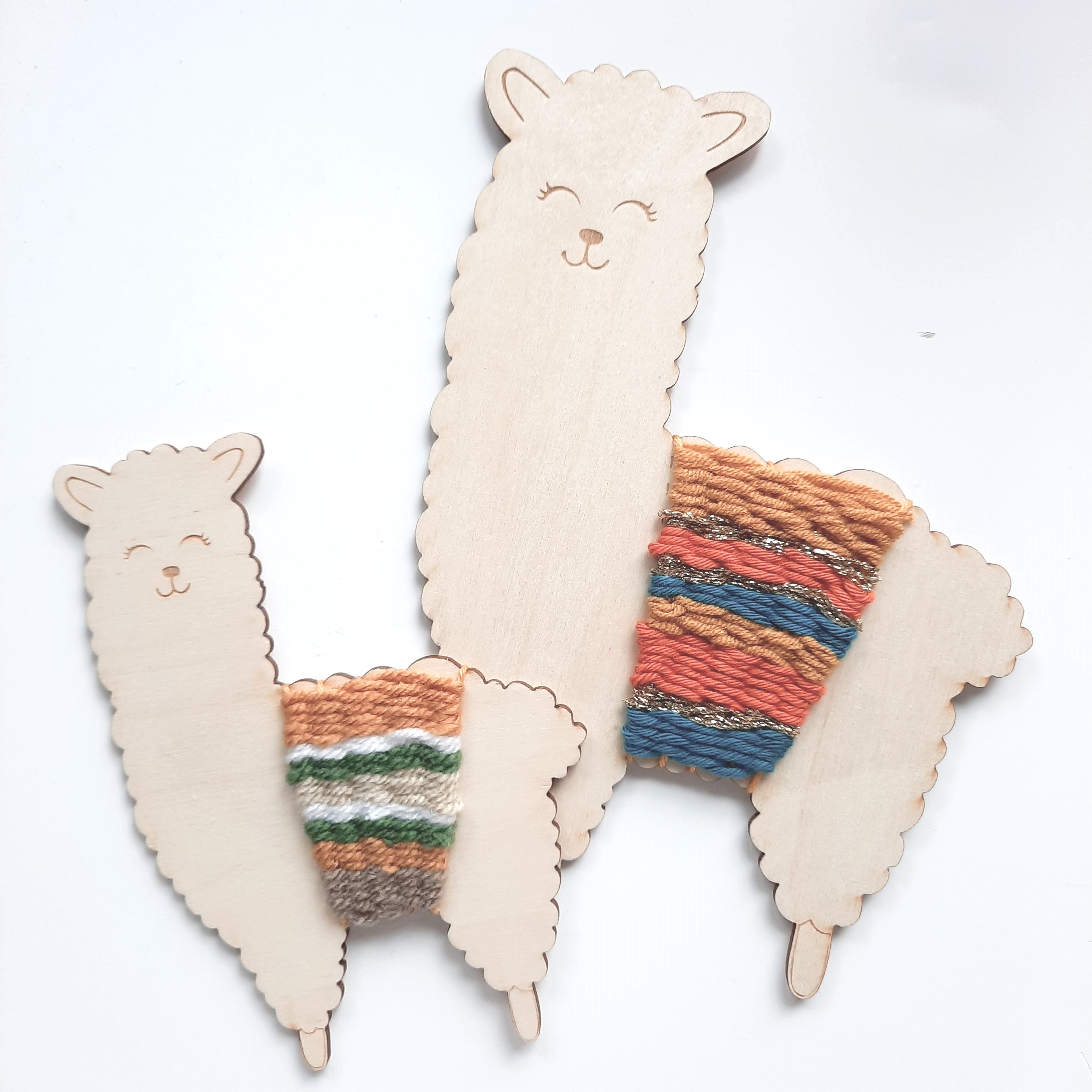 Lama zum Weben, Bastelidee Kindergeburtstag, Bastelidee für zu Hause, Basteln für Kinder