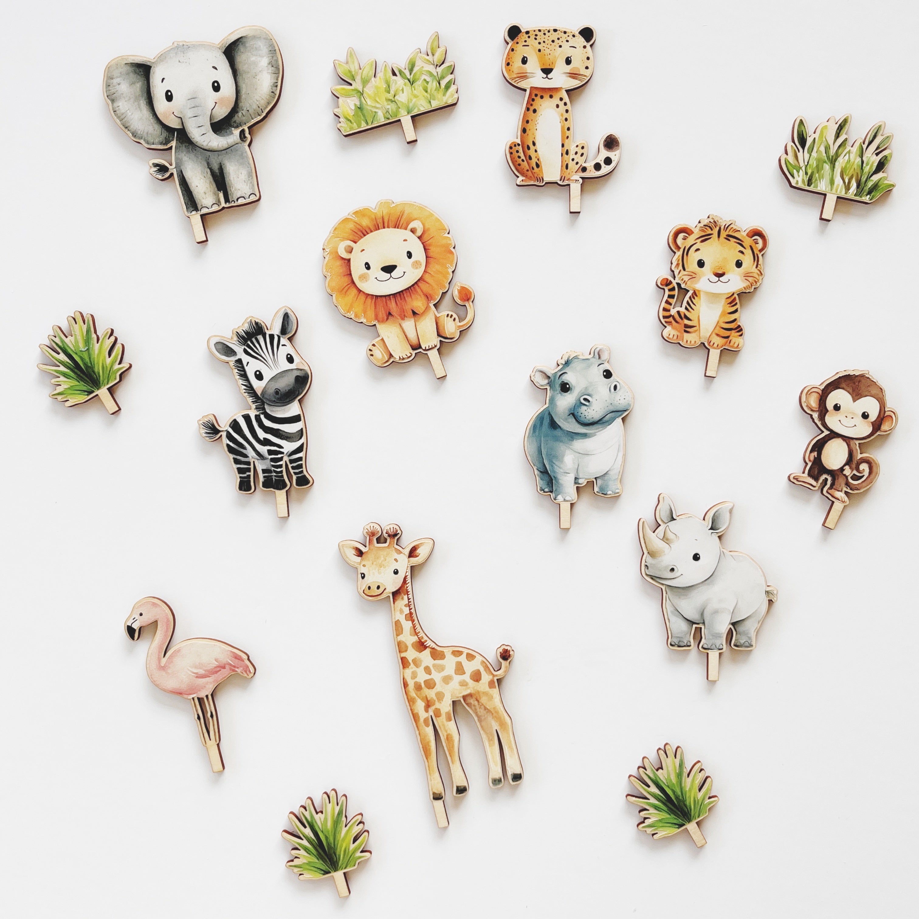 Motivstecker Safari