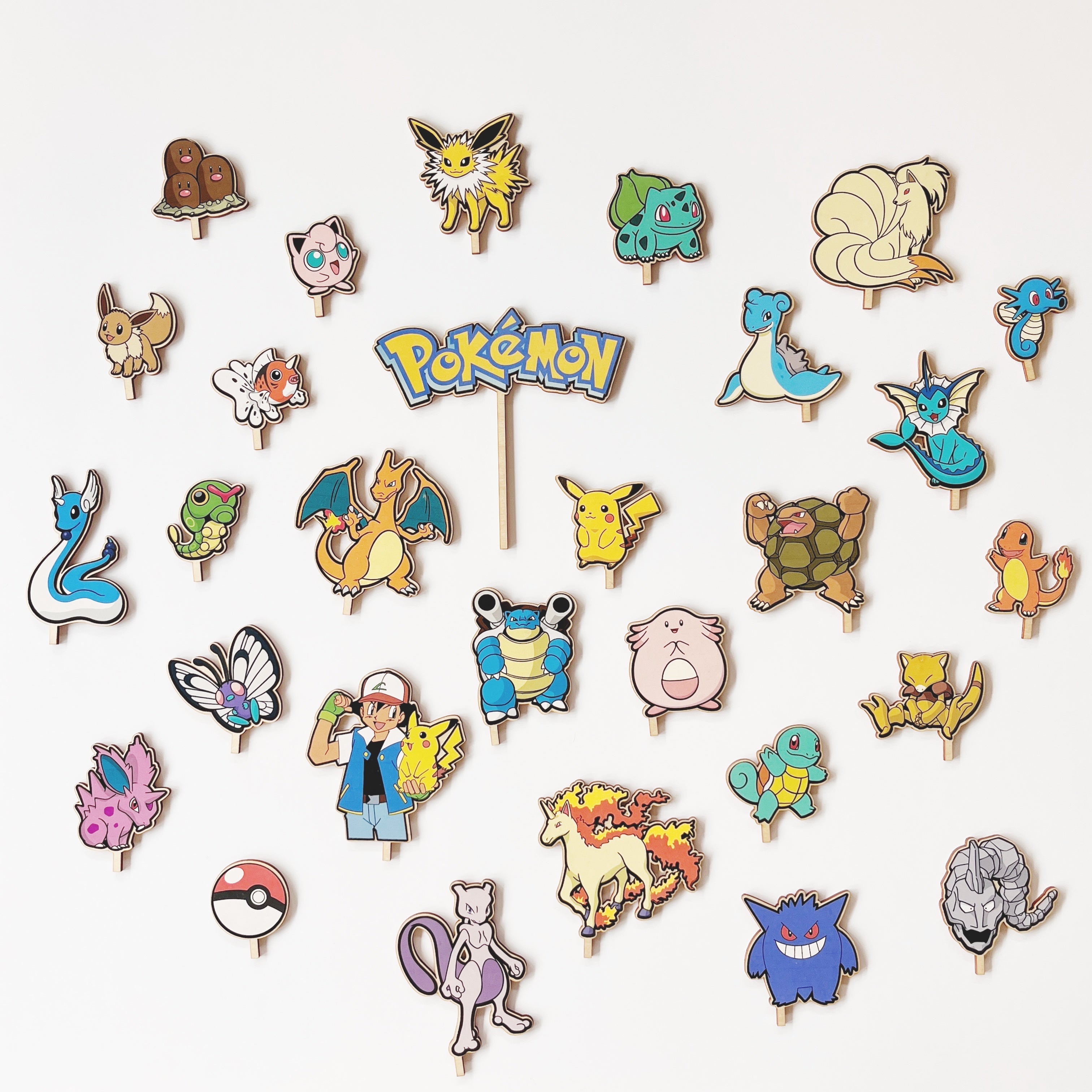 Pokémon inspired Motivstecker