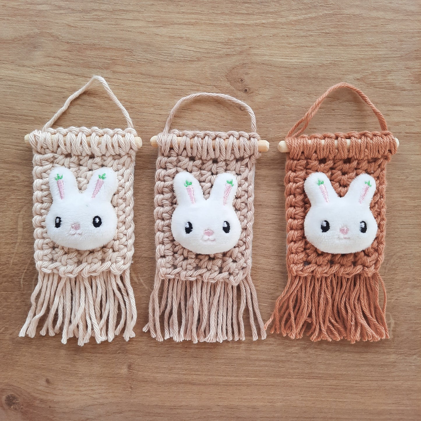 Hasen für Wimpel, Hasenköpfe zum Basteln, Hasen Patches