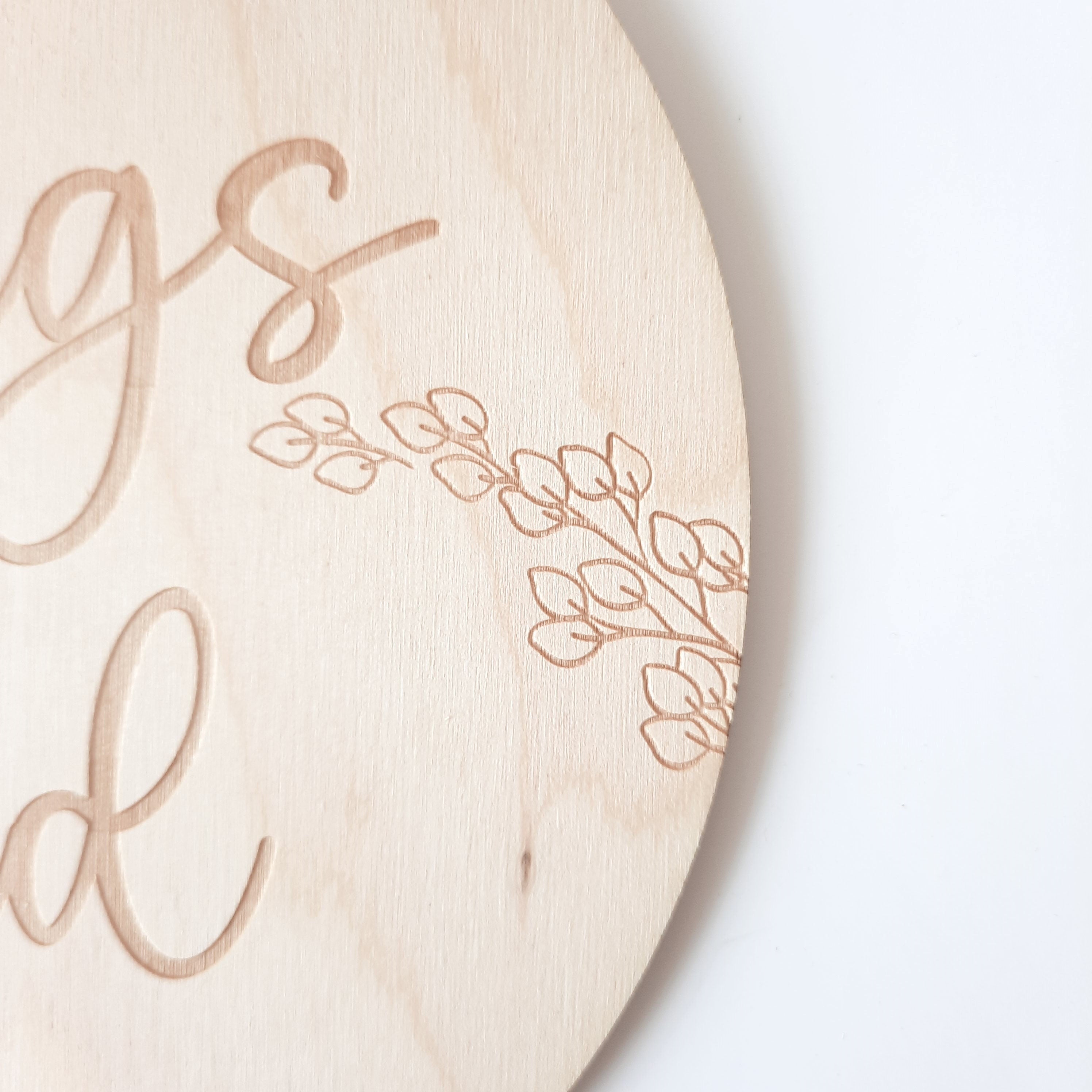 Holzschild "Königskind", christliches Holzschild, Affirmation, Bibelspruch, Kinderzimmerdekoration