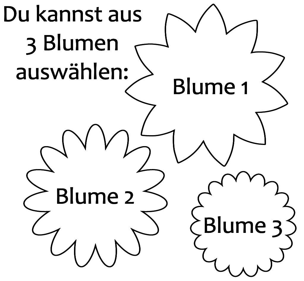 Blume zum Weben, Rundweben für Kinder, Basteln für Kinder