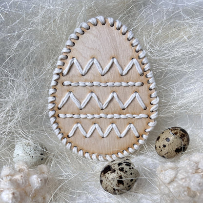 SVG Datei Aufhänger für Ostern, Eier zum Sticken, Osterbasteln, Eier-Anhänger Ostern