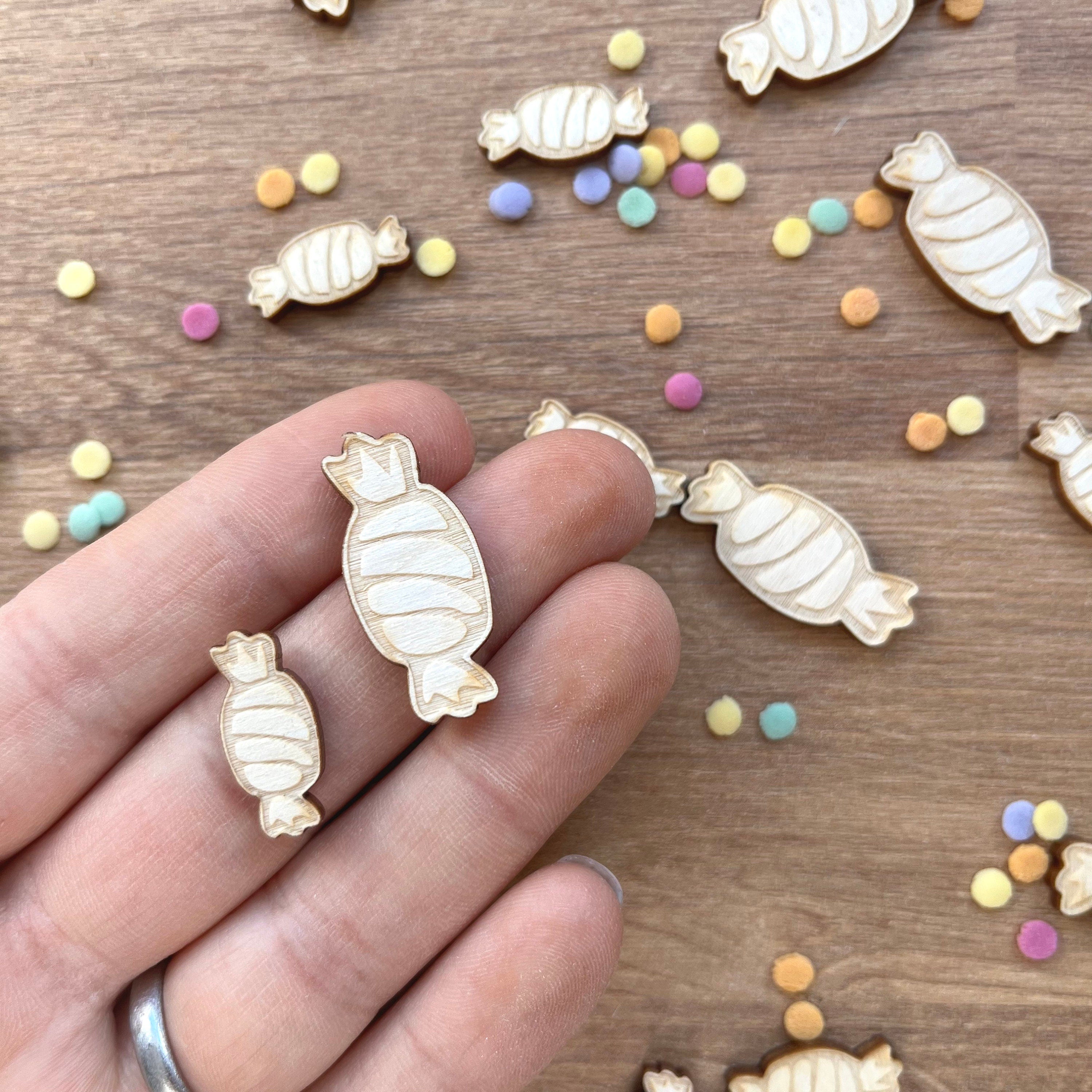 Streudeko Bonbons, Bonbonsaus Holz, Tischdekoration, Tischdeko Geburtstag, Geschenkdekoration