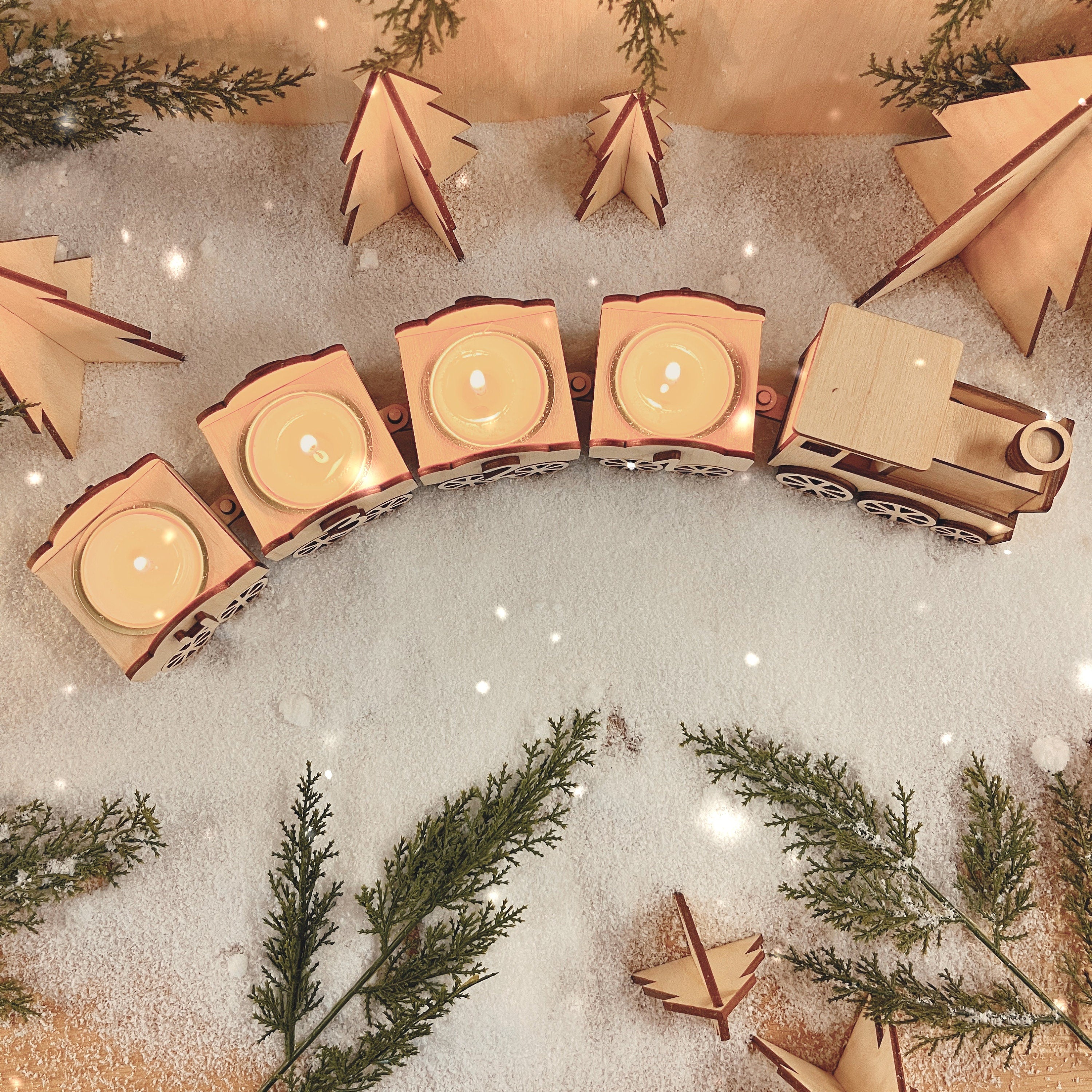 Weihnachtsdeko Adventszug, Weihnachtszug, Weihnachtsdekoration Zug, Tischdekoration Weihnachten, Fenstersims Deko, Winterdeko