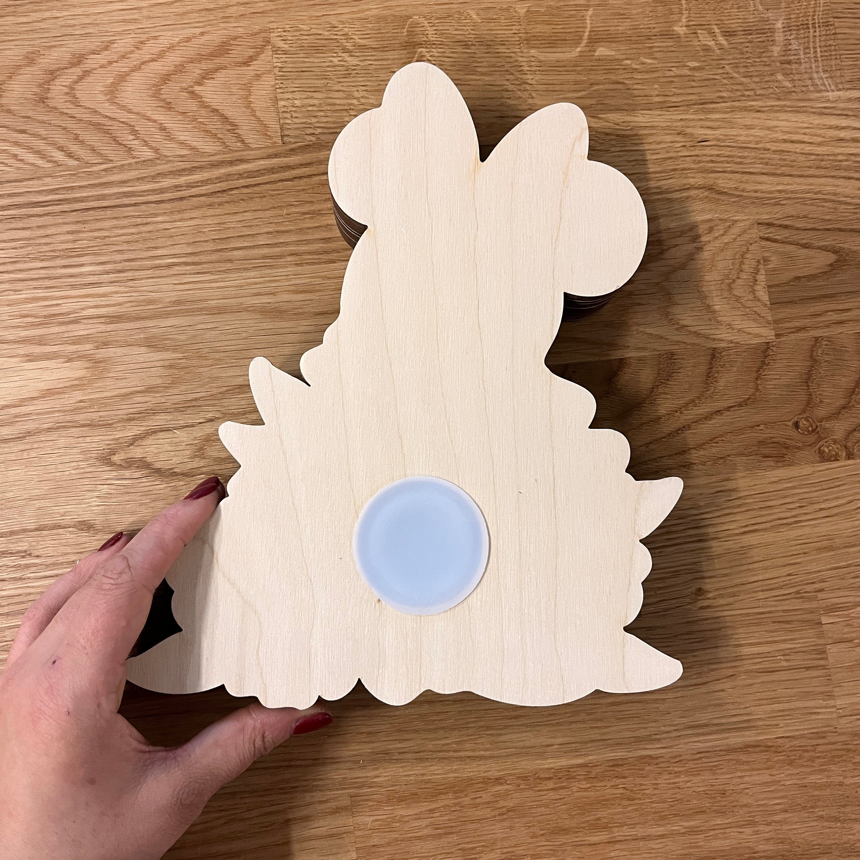 Minnie Maus inspired Spardose Kind personalisiert, Spardose Disney Holz