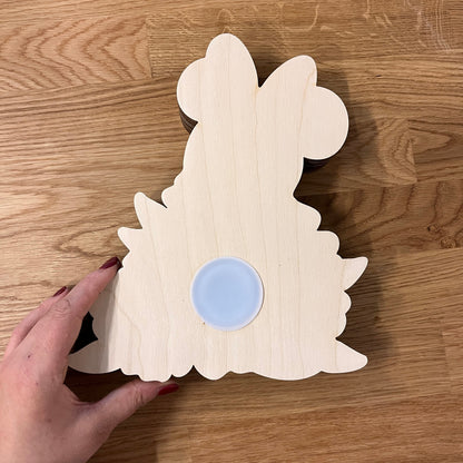 Minnie Maus inspired Spardose Kind personalisiert, Spardose Disney Holz