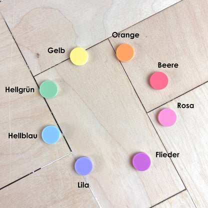 Motivstecker Luftballon für Personalisierten Geburtstagsteller mit Vase und Kerze, Geburtstagskranz, Tischdeko