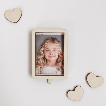 Fotohalter für Personalisierten Geburtstagsteller