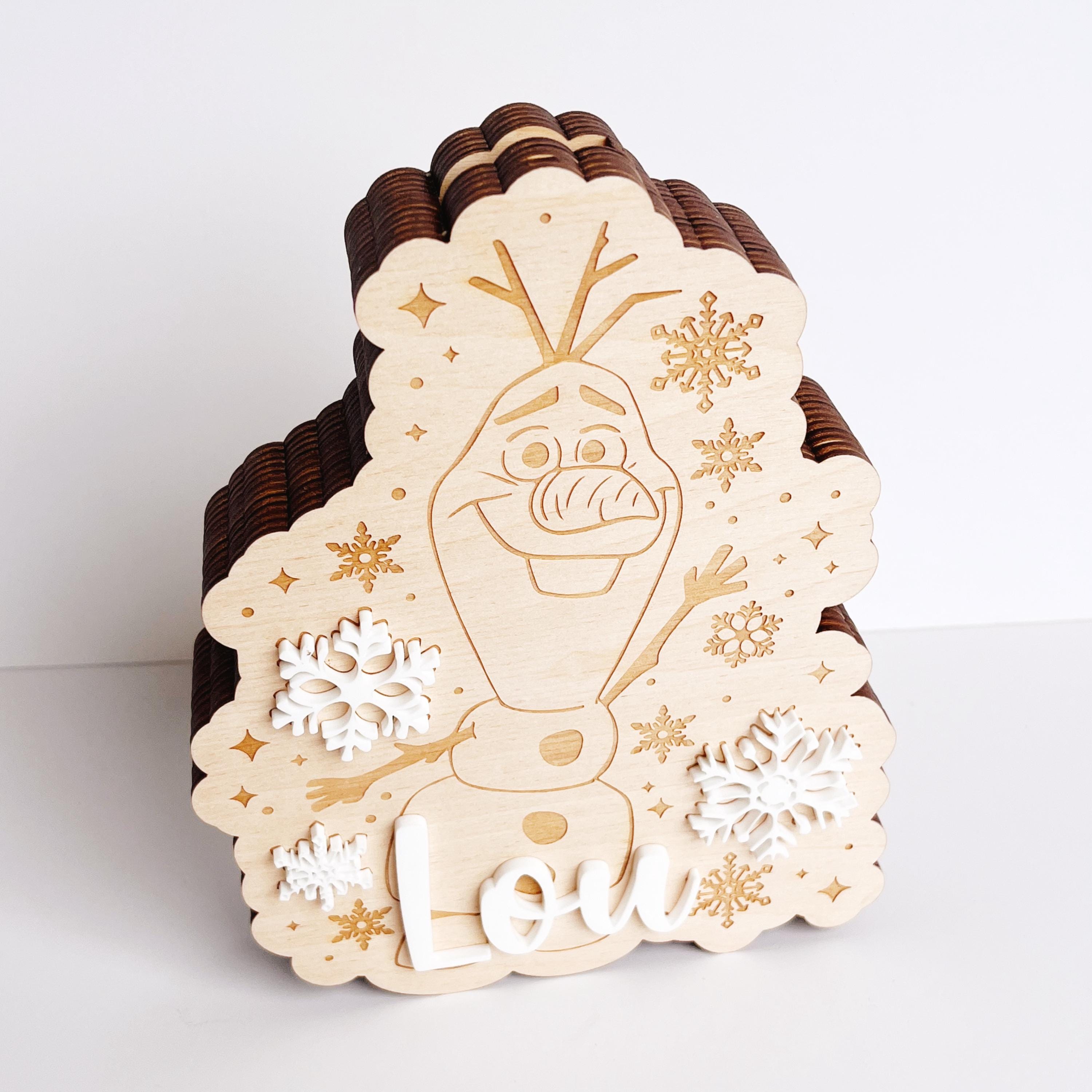 Minnie Maus inspired Spardose Kind personalisiert, Spardose Disney Holz