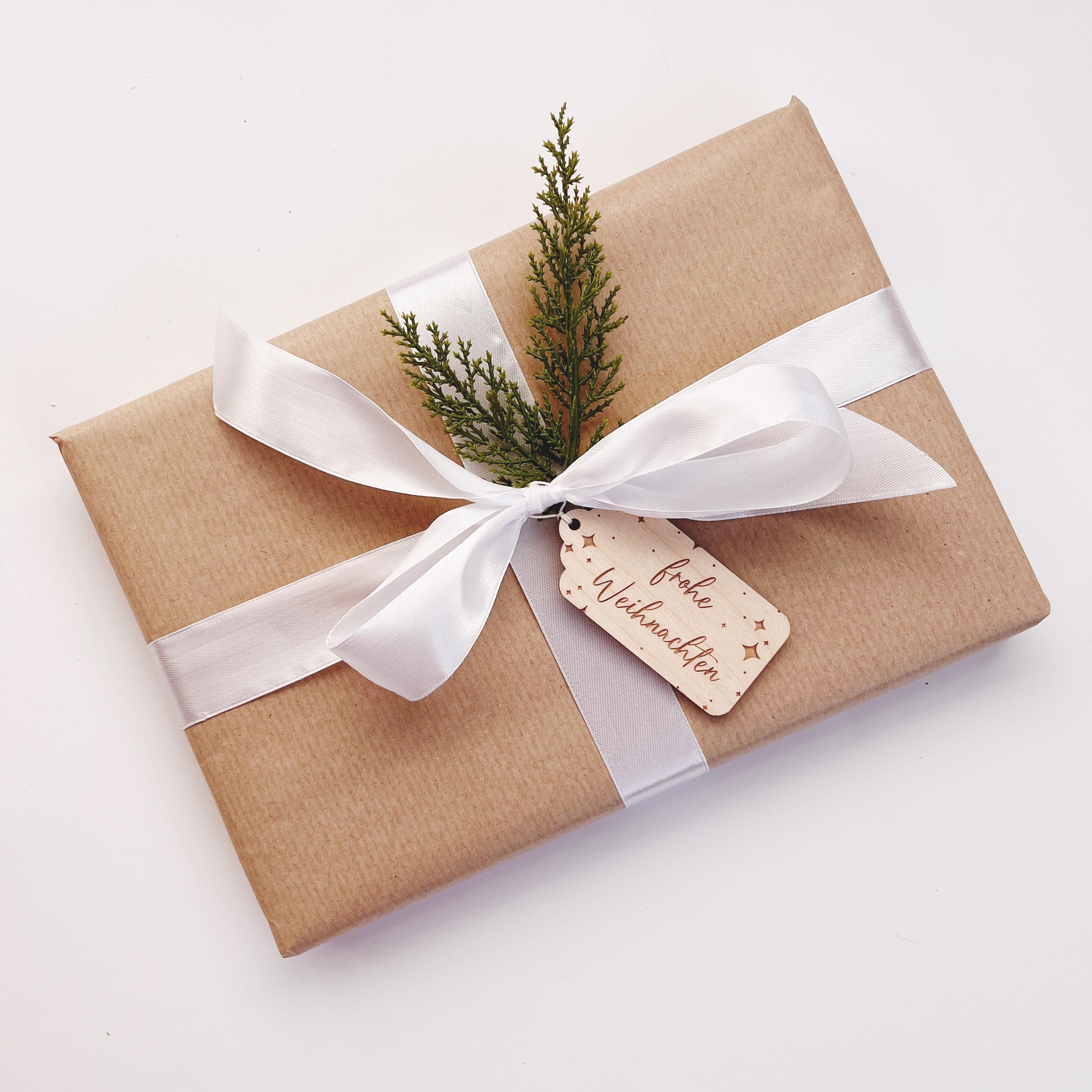 Geschenkanhänger "frohe Weihnachten", Anhänger für Geschenke