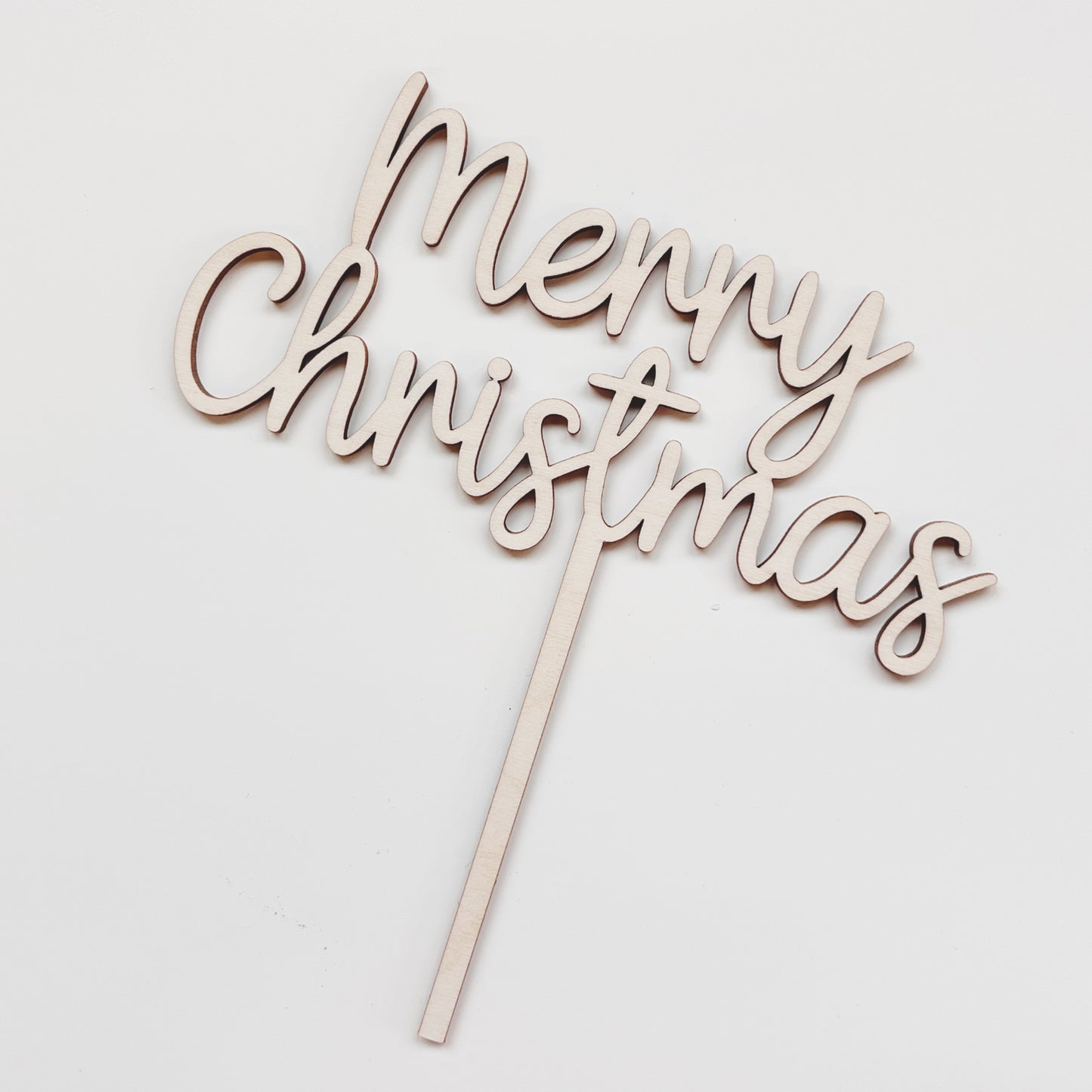 Schriftzug "Merry Christmas"