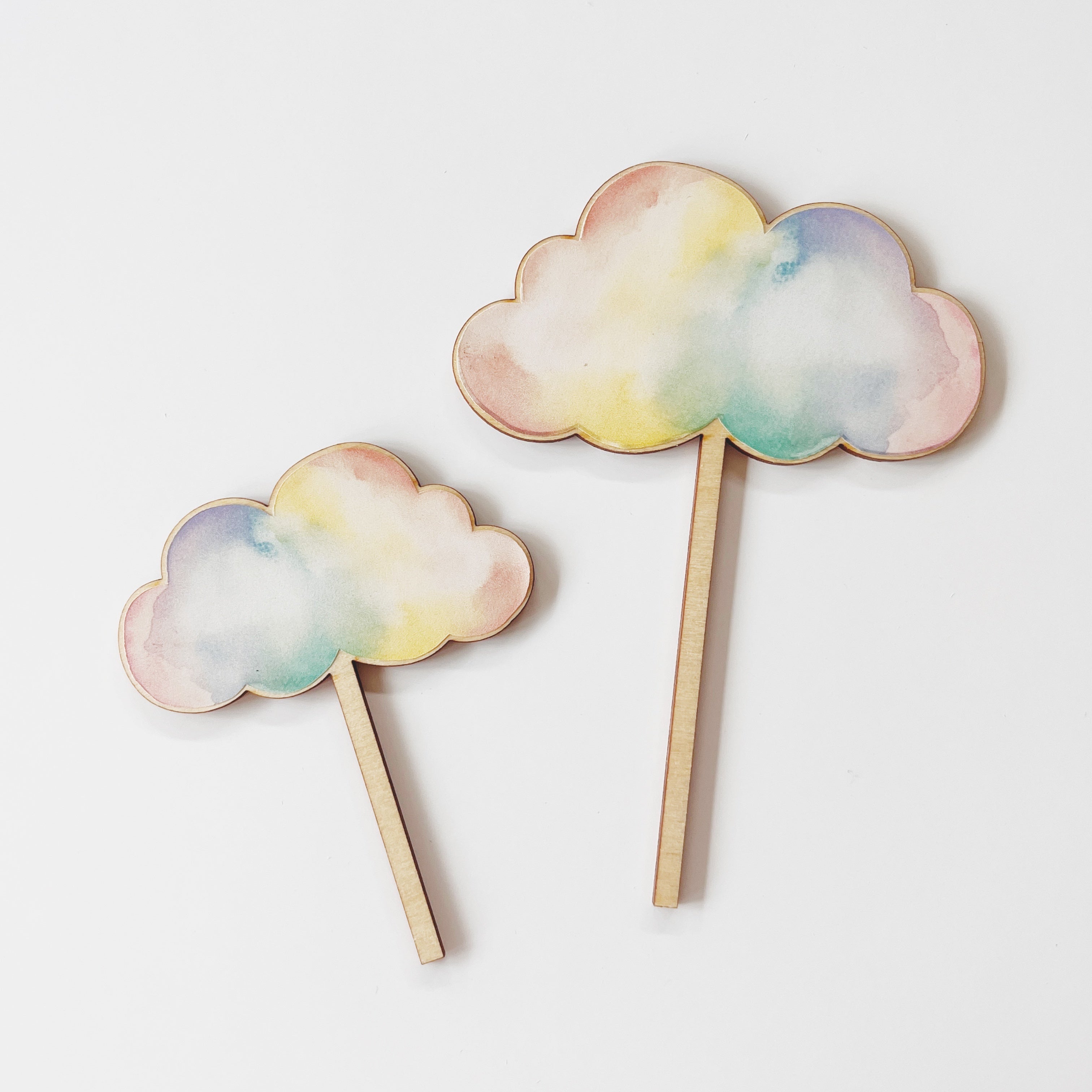 Motivstecker 2er Set Wolken Feenmotto