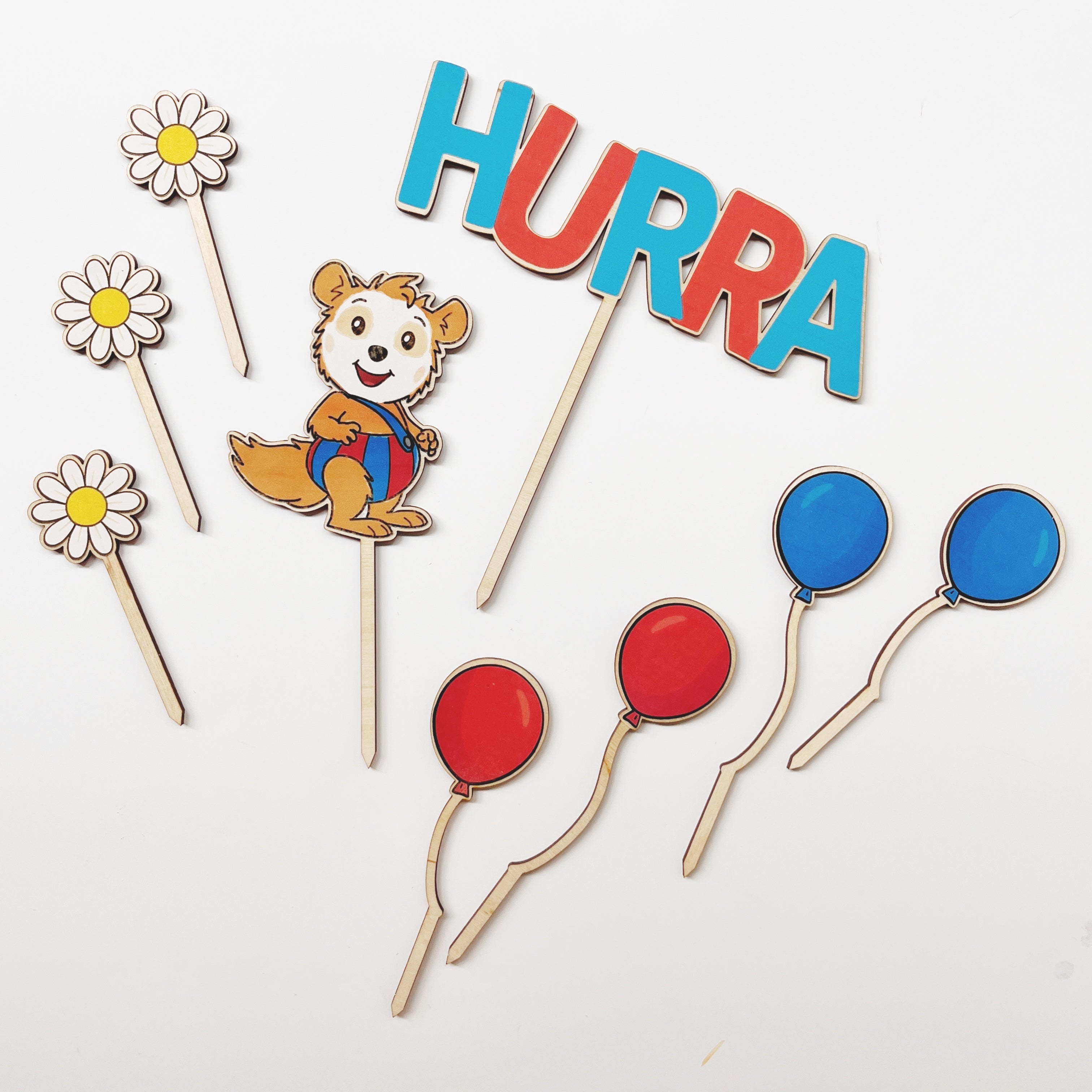 Bobo der Siebenschläfer inspired Caketopper