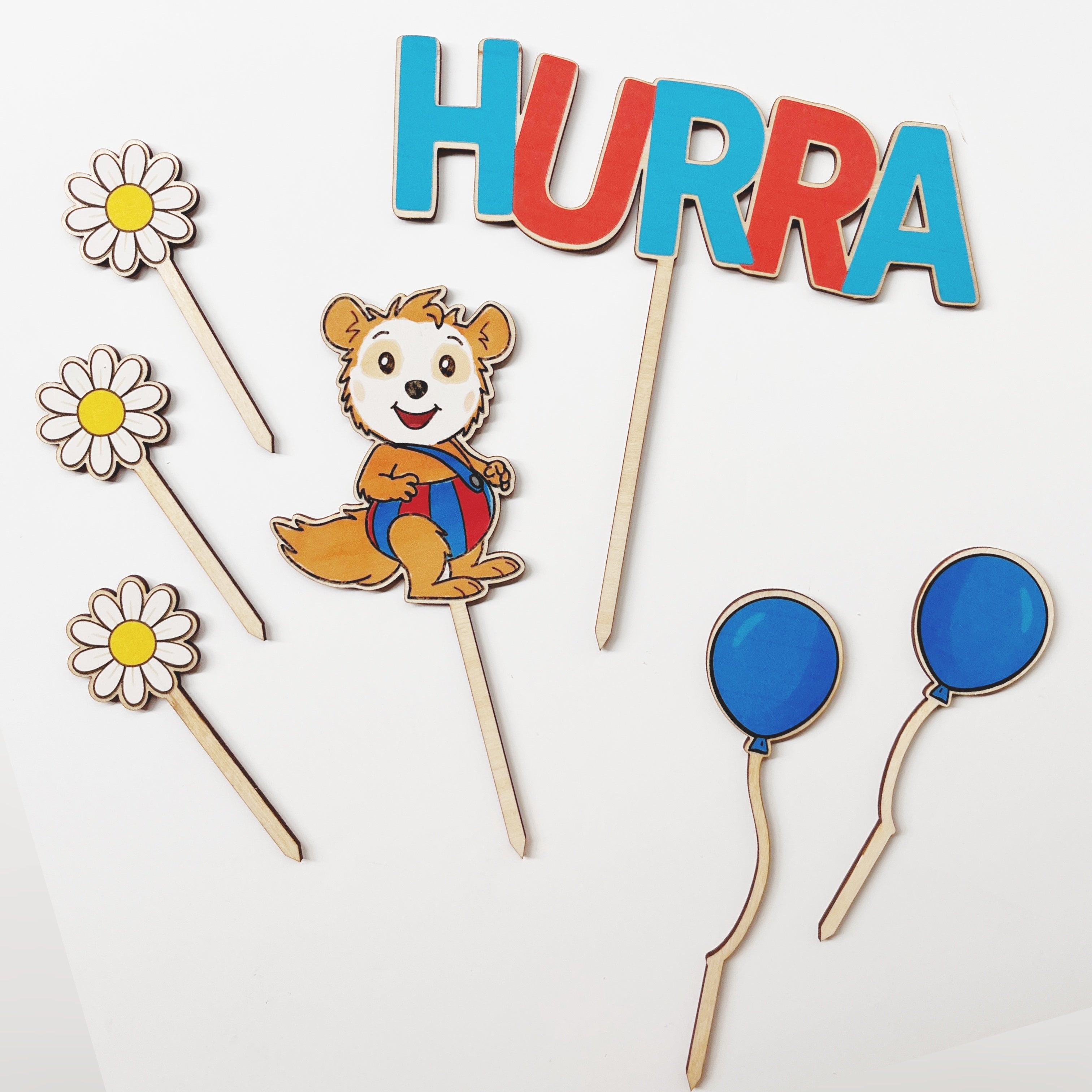 Bobo der Siebenschläfer inspired Caketopper