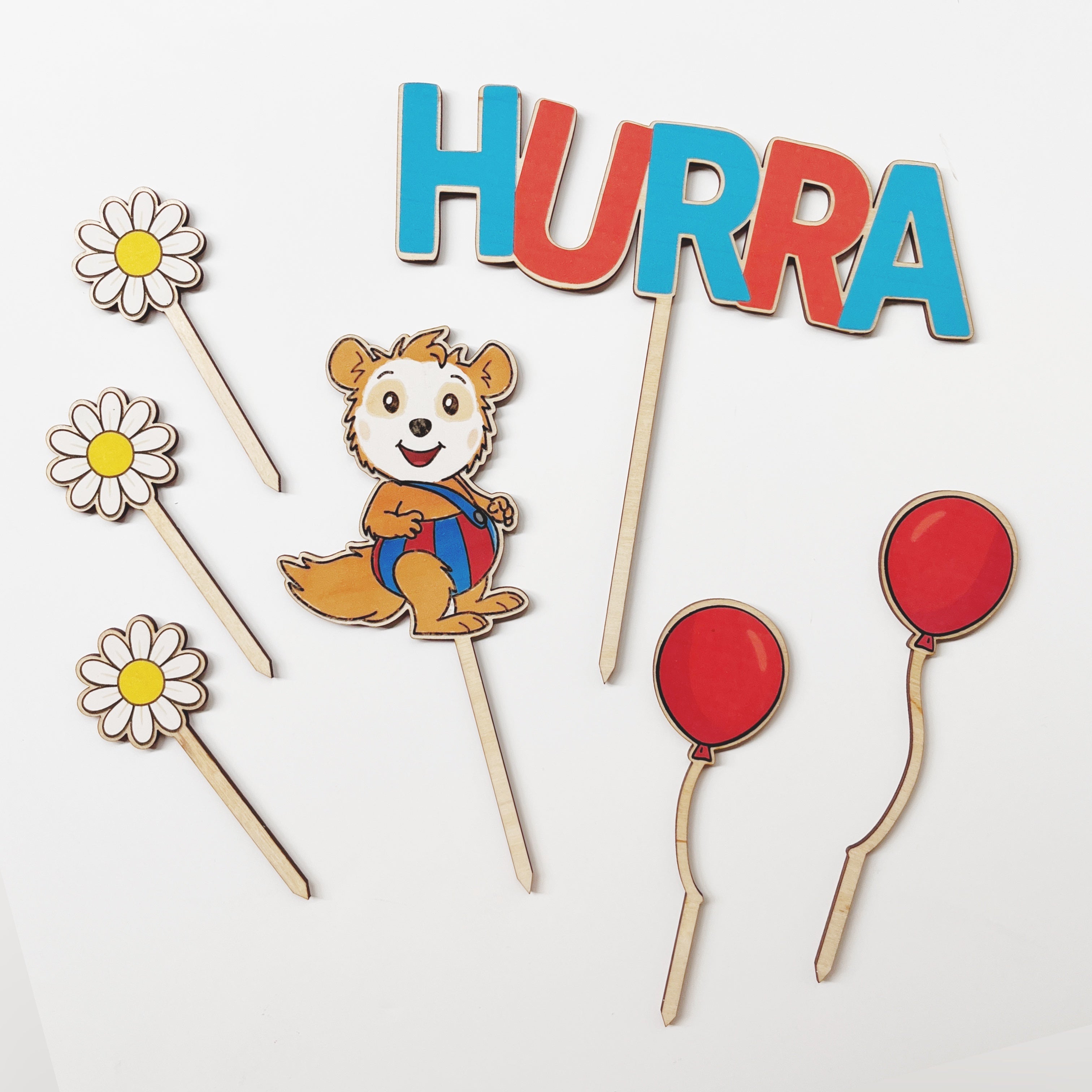 Bobo der Siebenschläfer inspired Caketopper