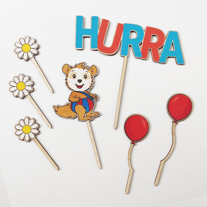 Bobo der Siebenschläfer inspired Caketopper