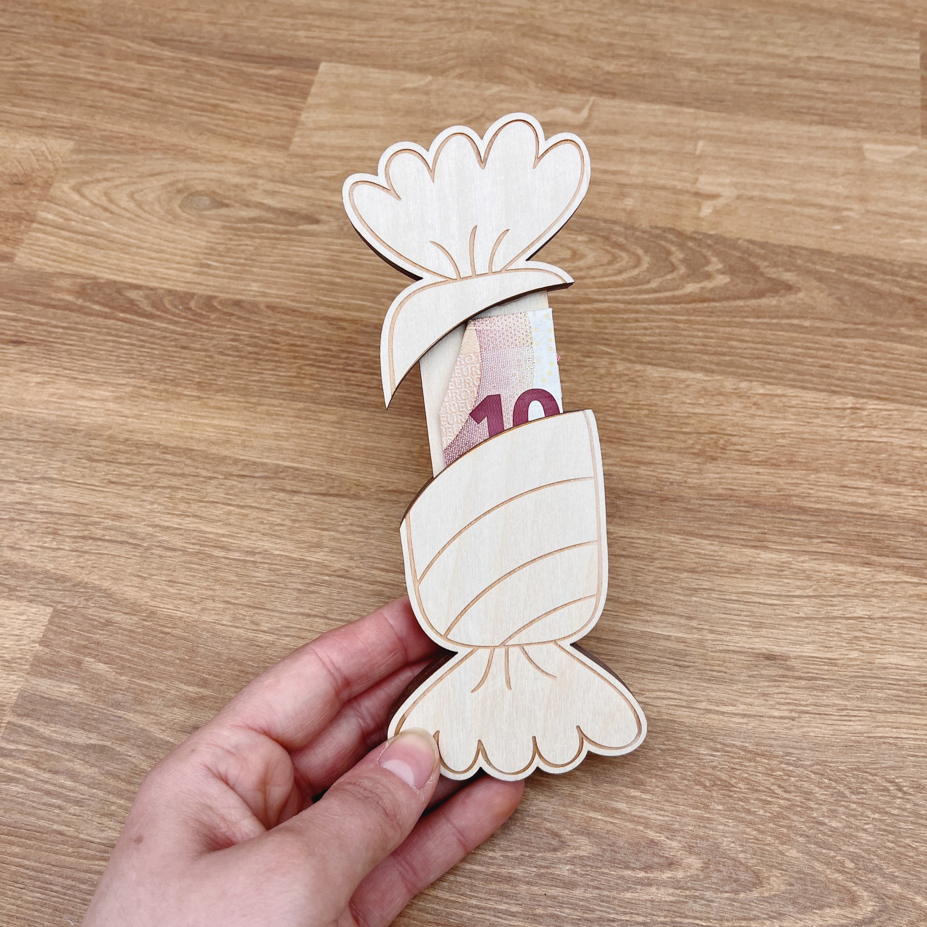 Geldgeschenk Bonbon