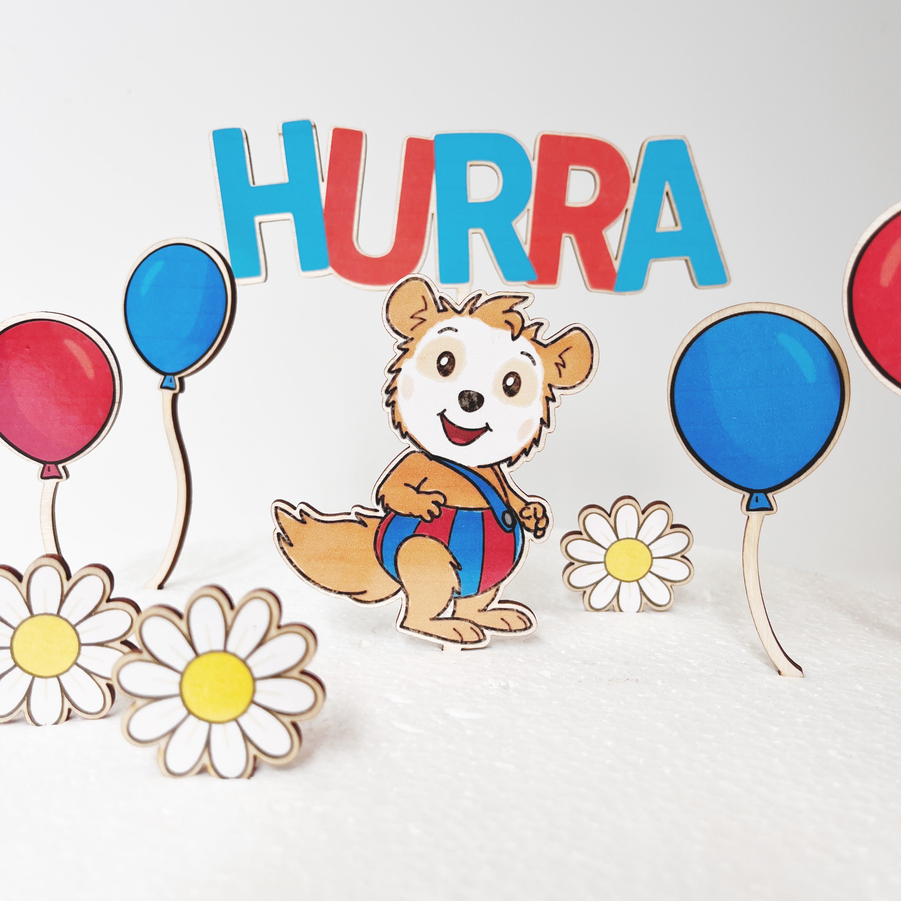 Bobo der Siebenschläfer inspired Caketopper