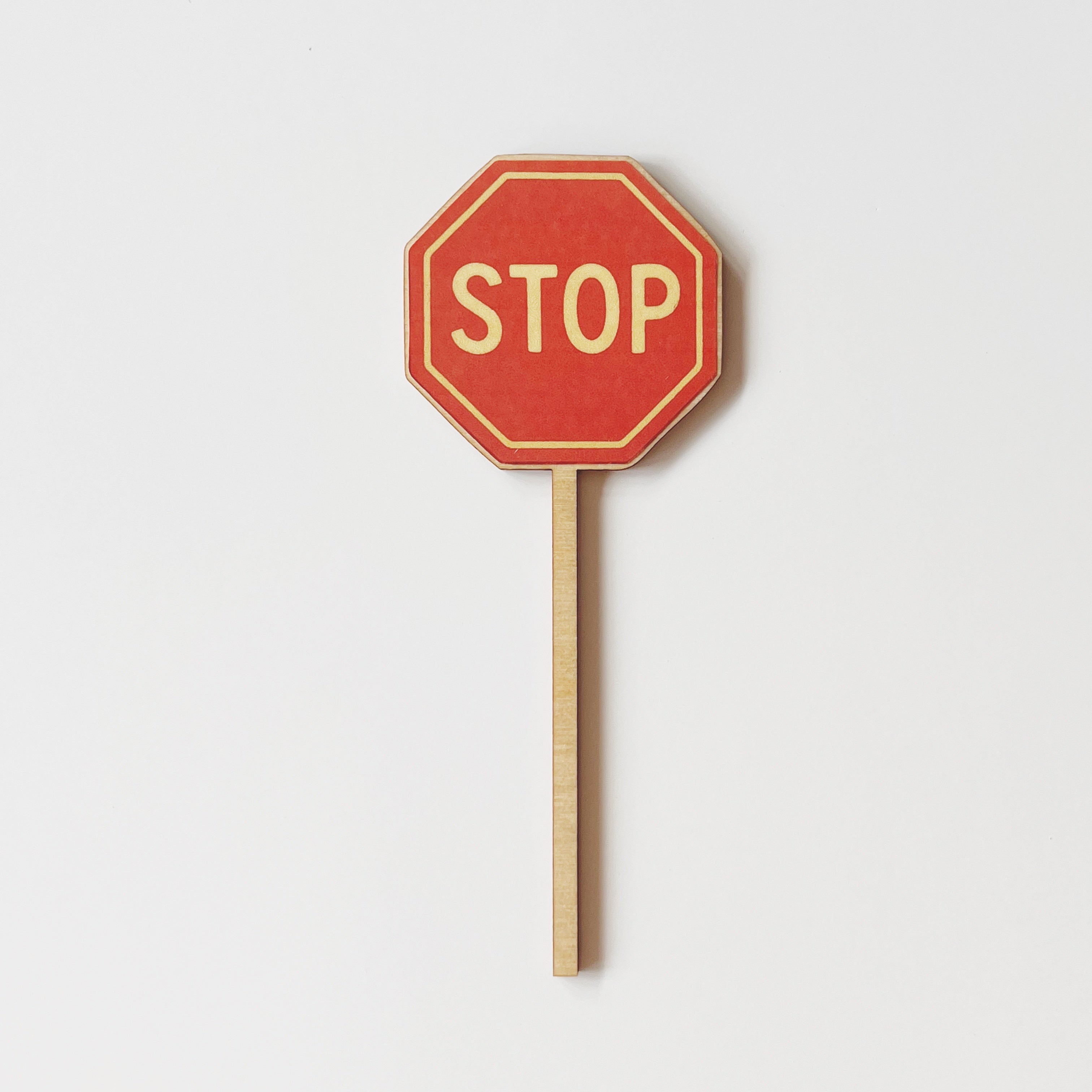 Motivstecker Stopschild