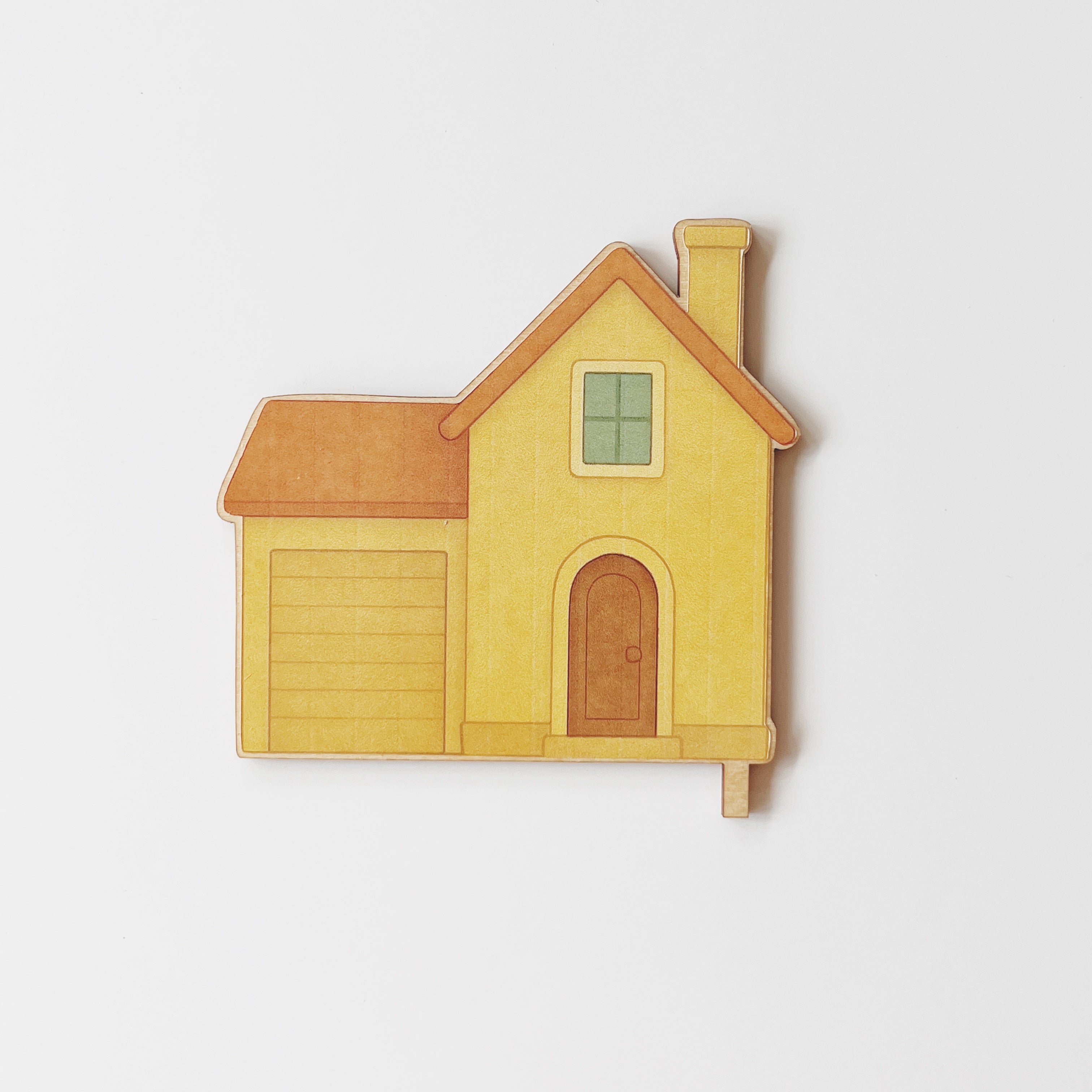 Motivstecker Haus mit Garage
