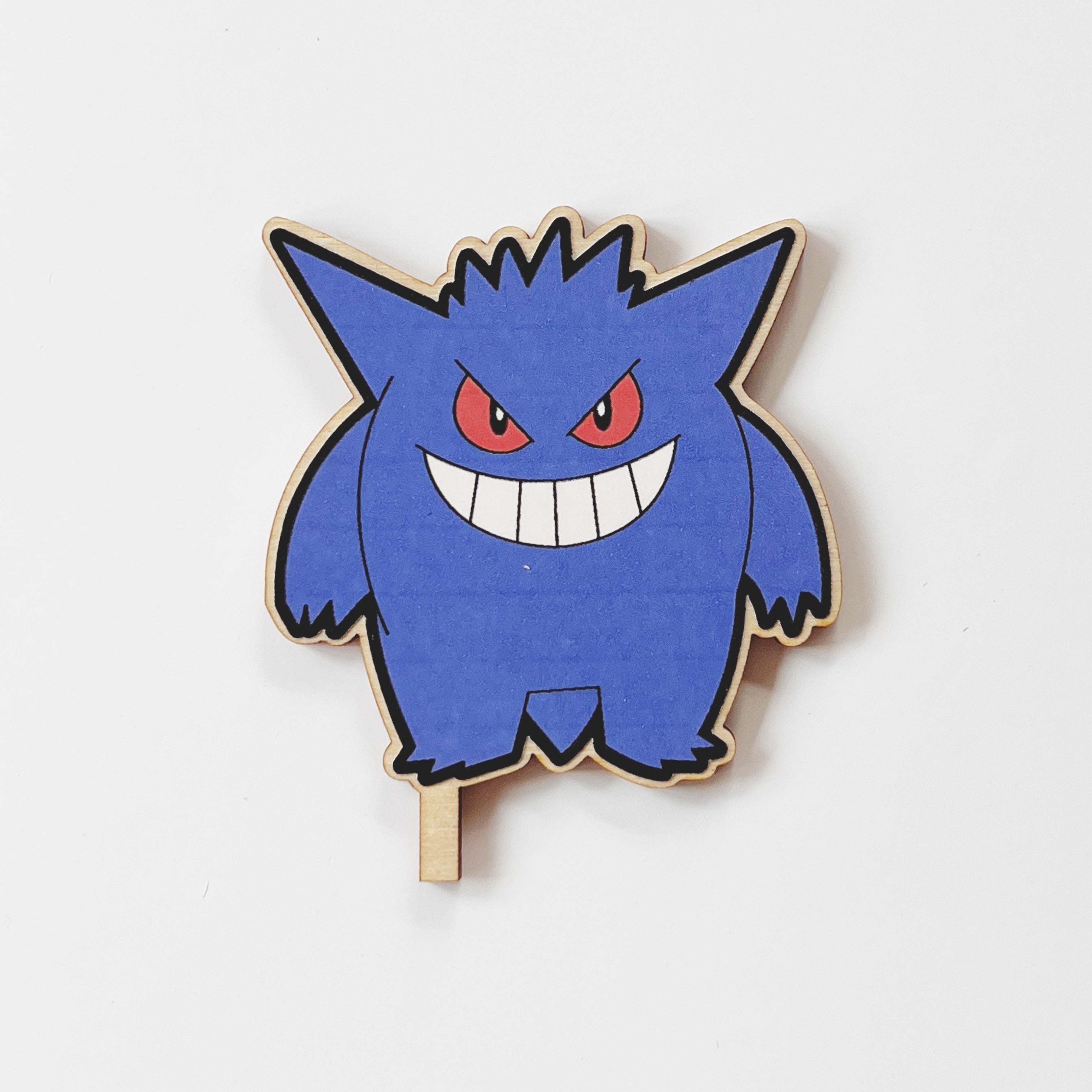 Pokémon inspired Motivstecker Gengar