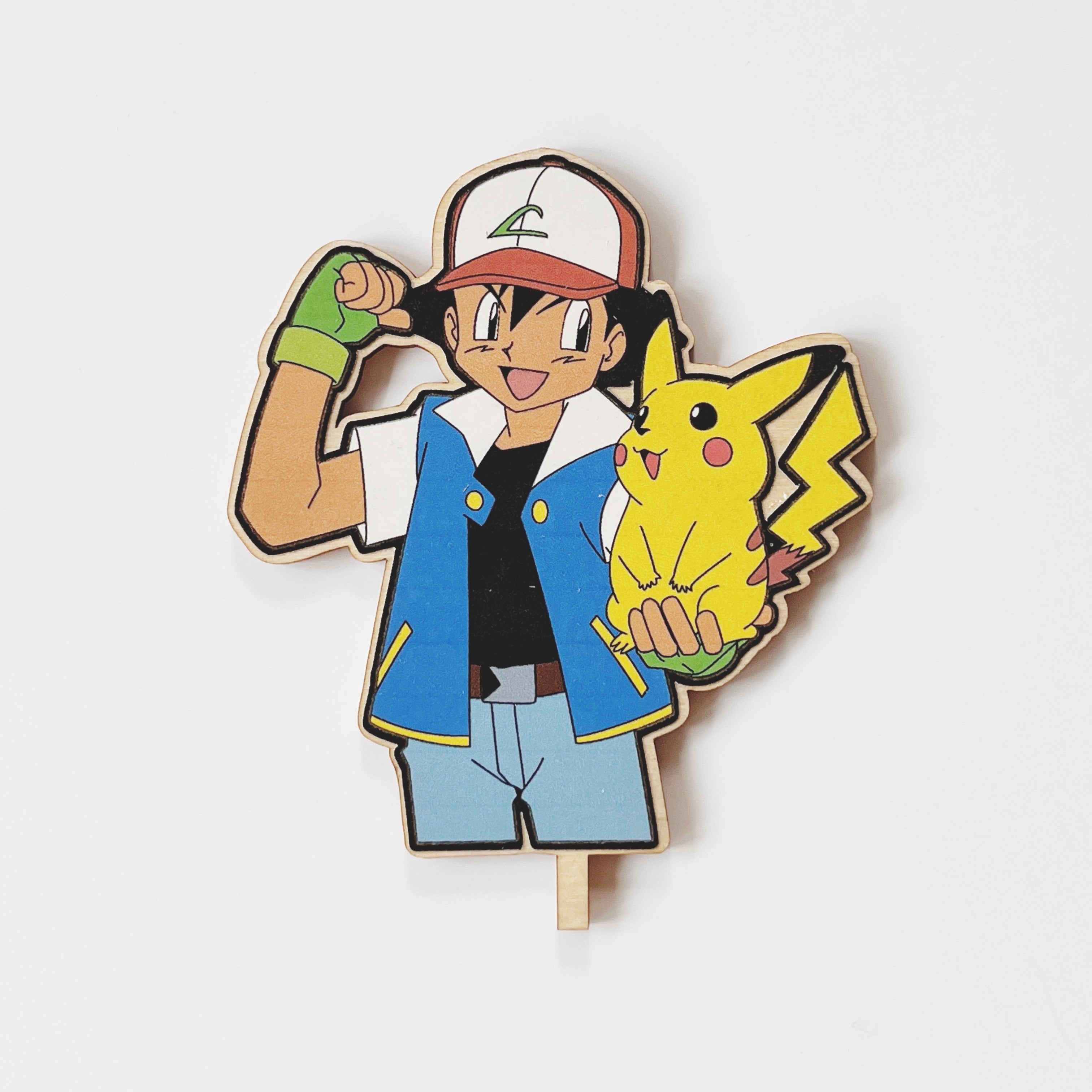 Pokémon inspired Motivstecker Ash Ketchum
