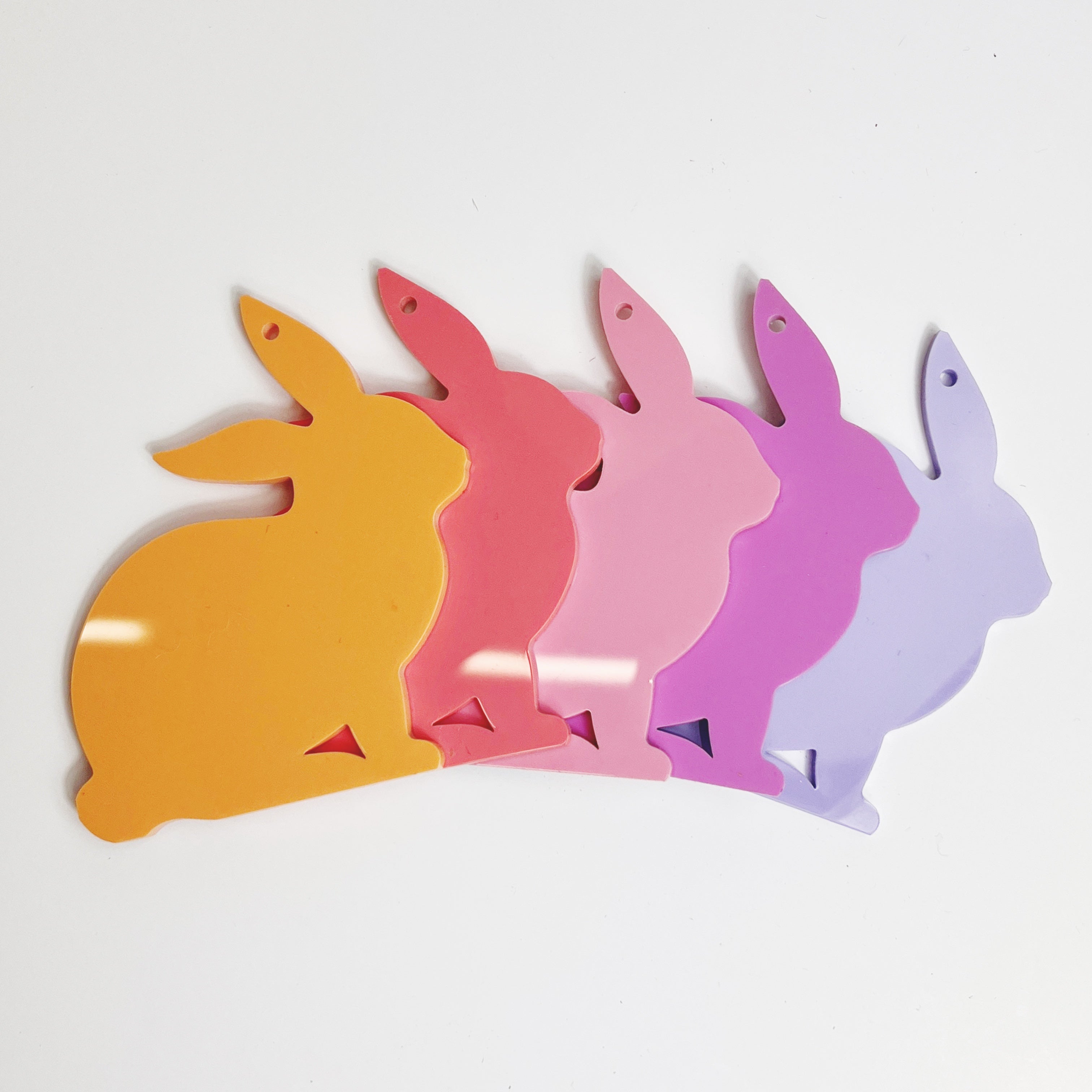 Hasenanhänger für Ostern aus Acrylglas