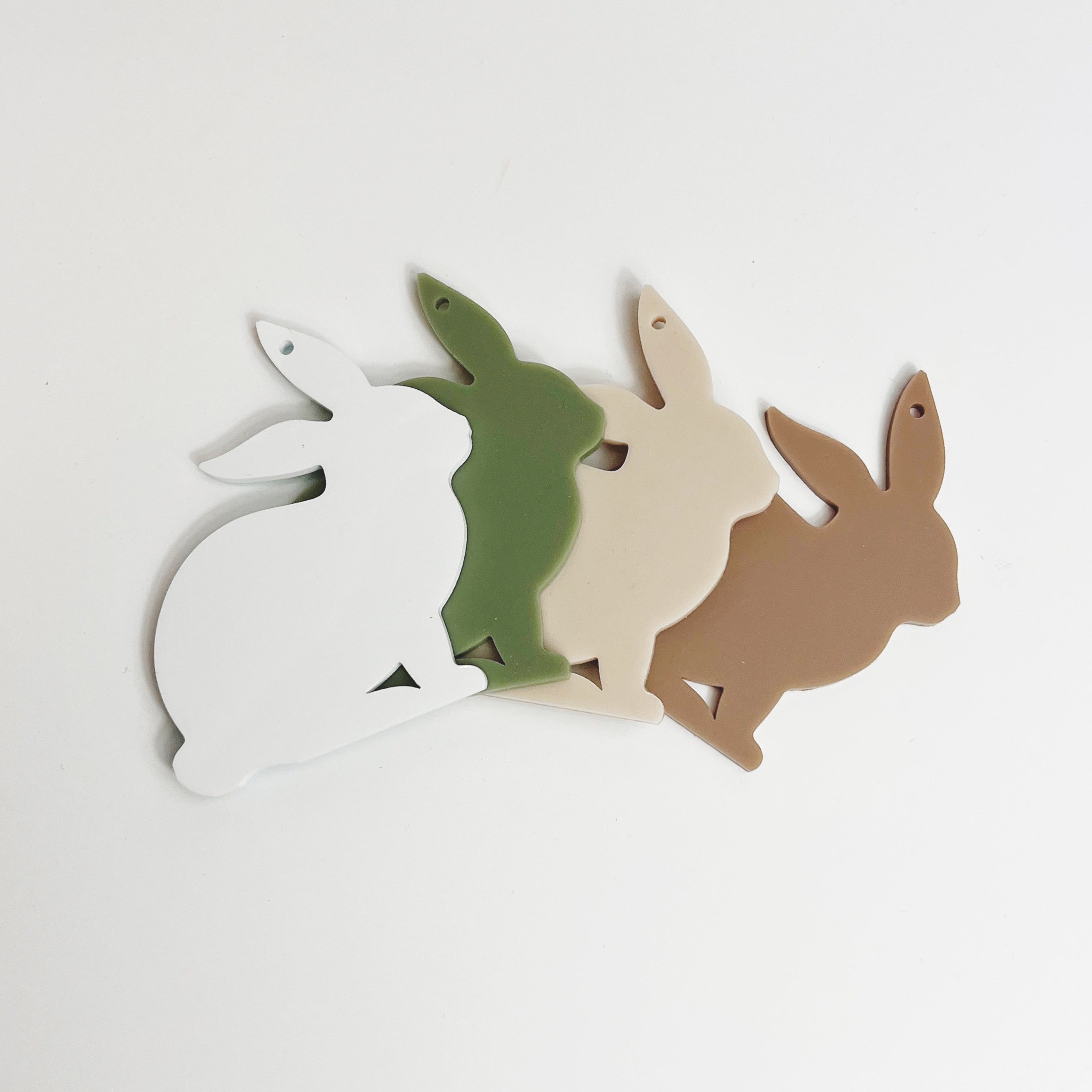 Hasenanhänger für Ostern aus Acrylglas