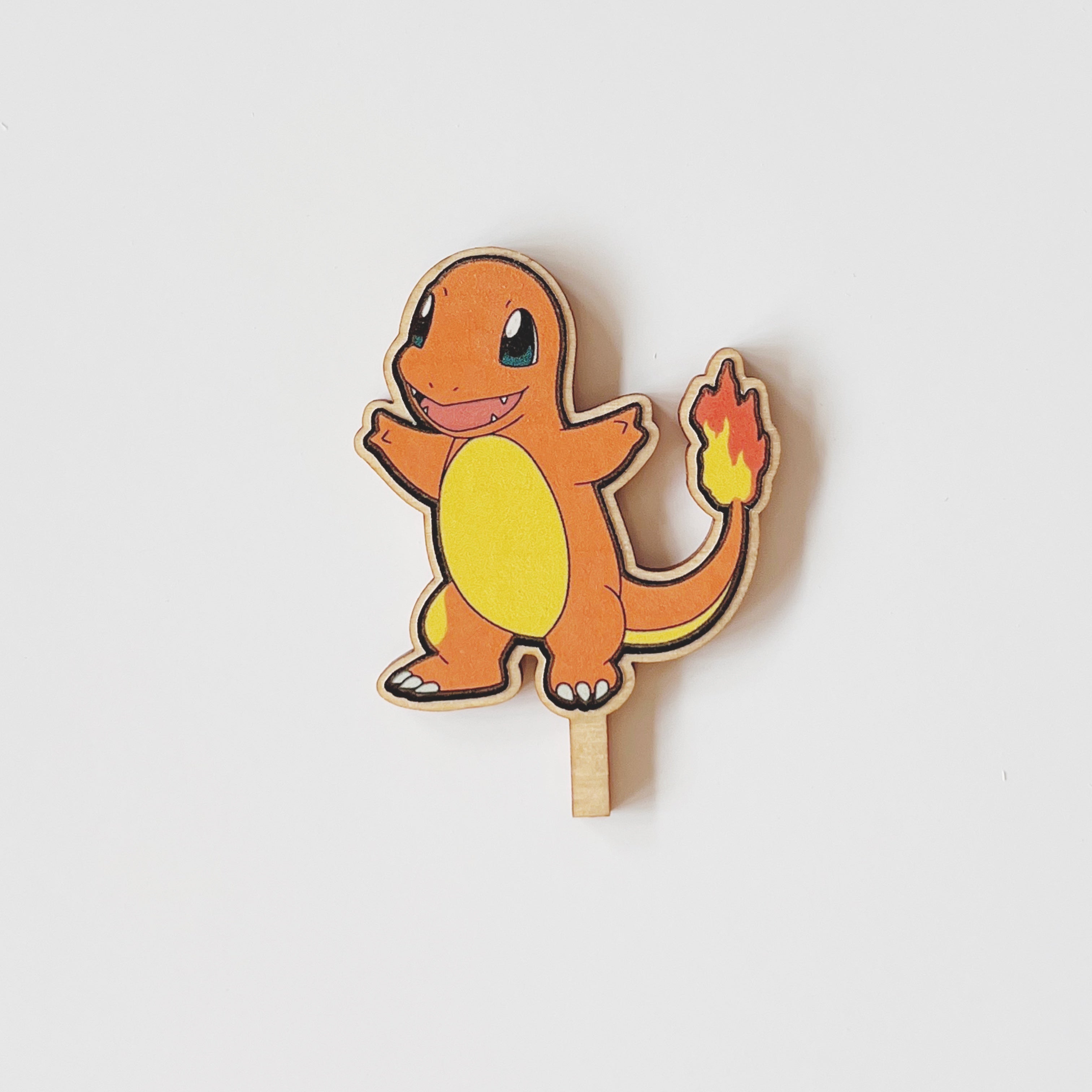 Pokémon inspired Motivstecker Glumanda