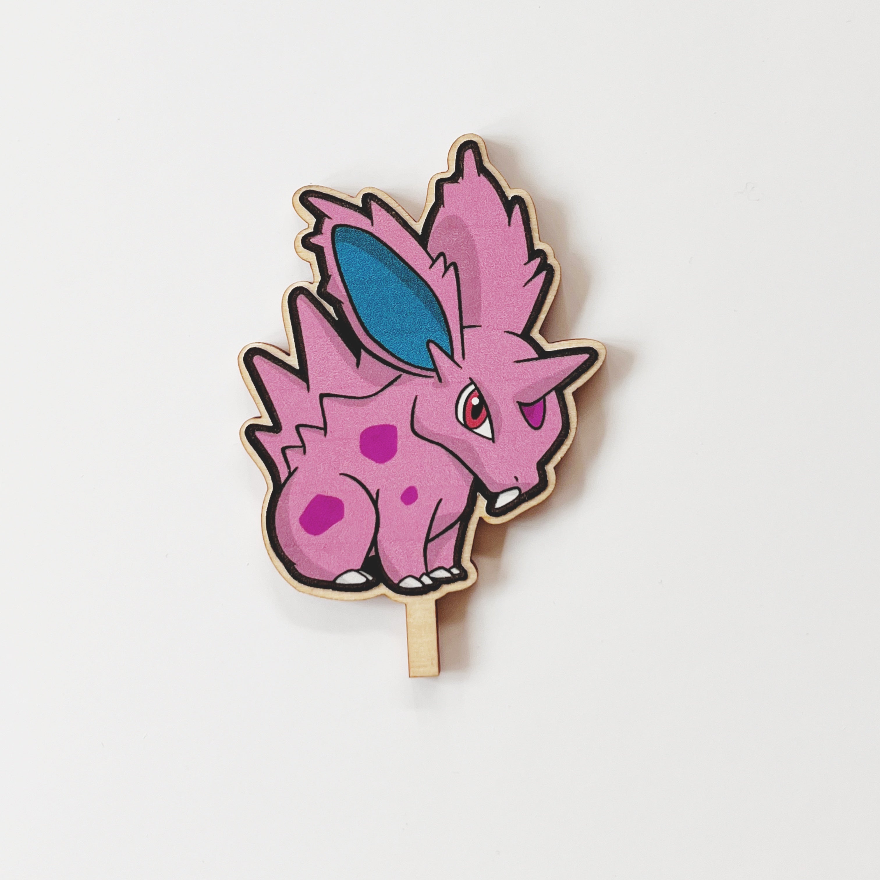 Pokémon inspired Motivstecker Nidoran