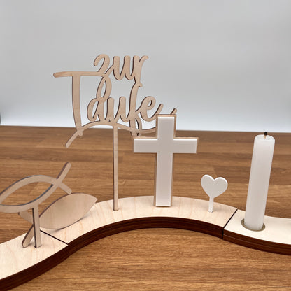 Motivstecker "zur Taufe"