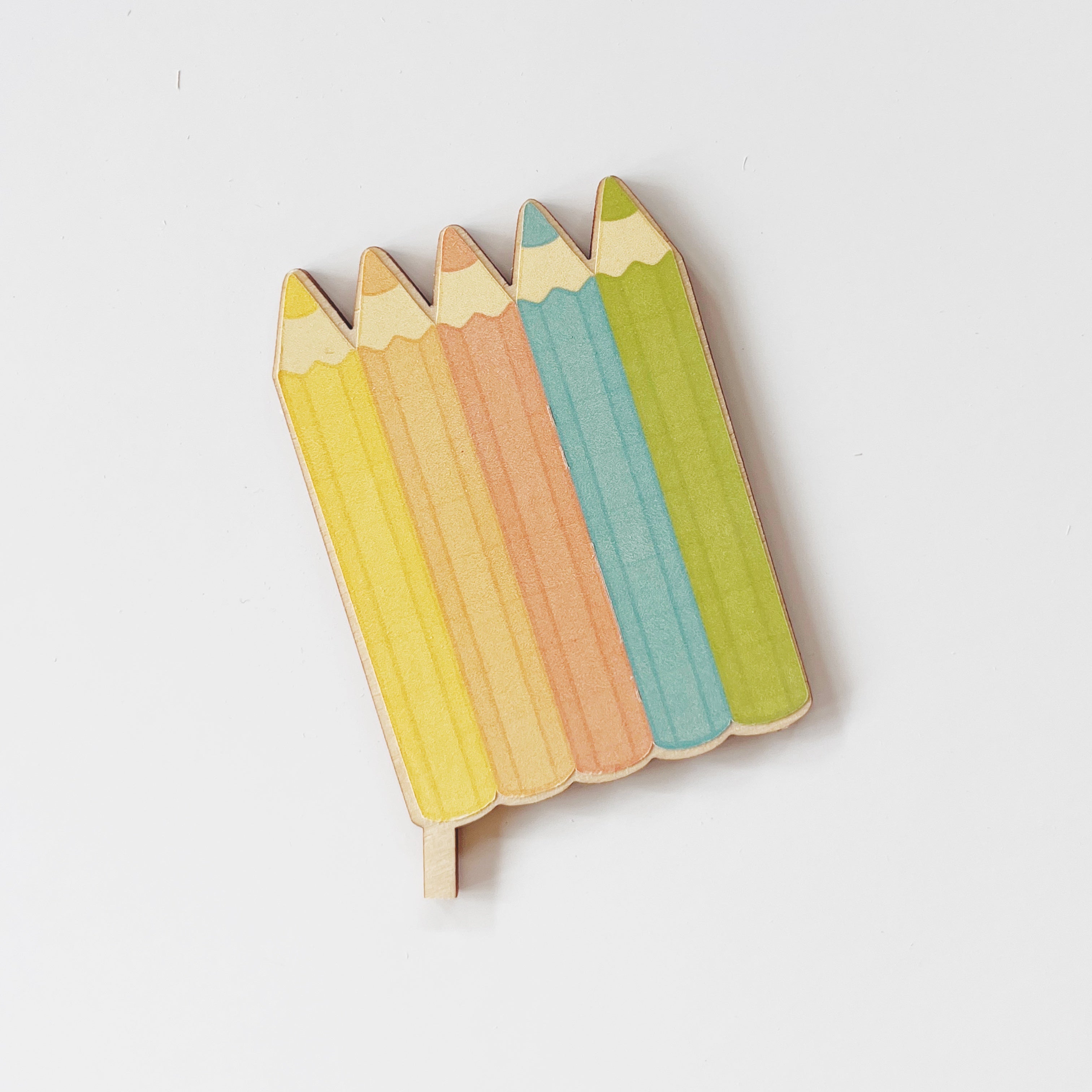 Motivstecker Buntstifte