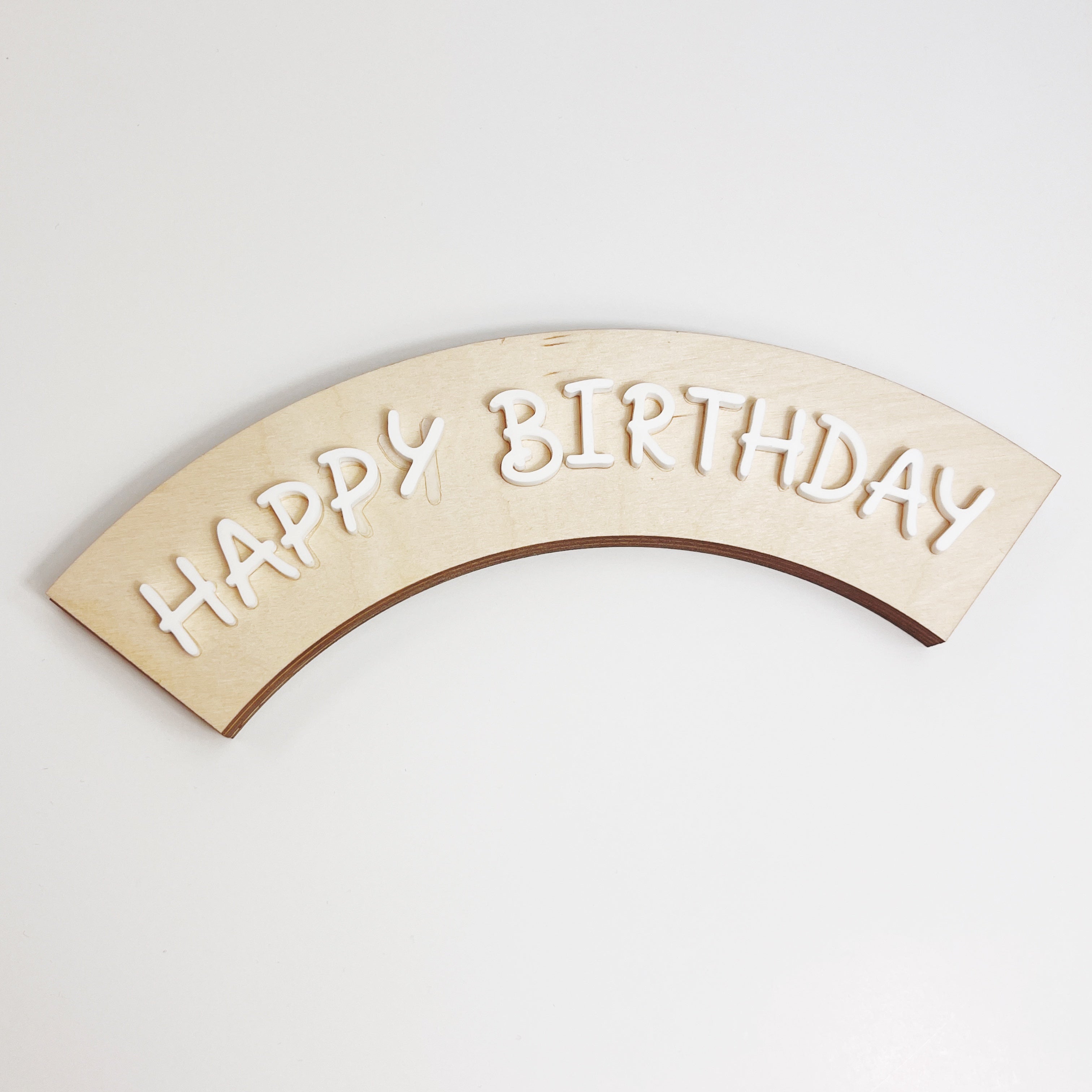 Happy Birthday Modul weiß