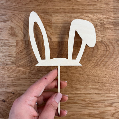 Caketopper Hasenohren am Stück