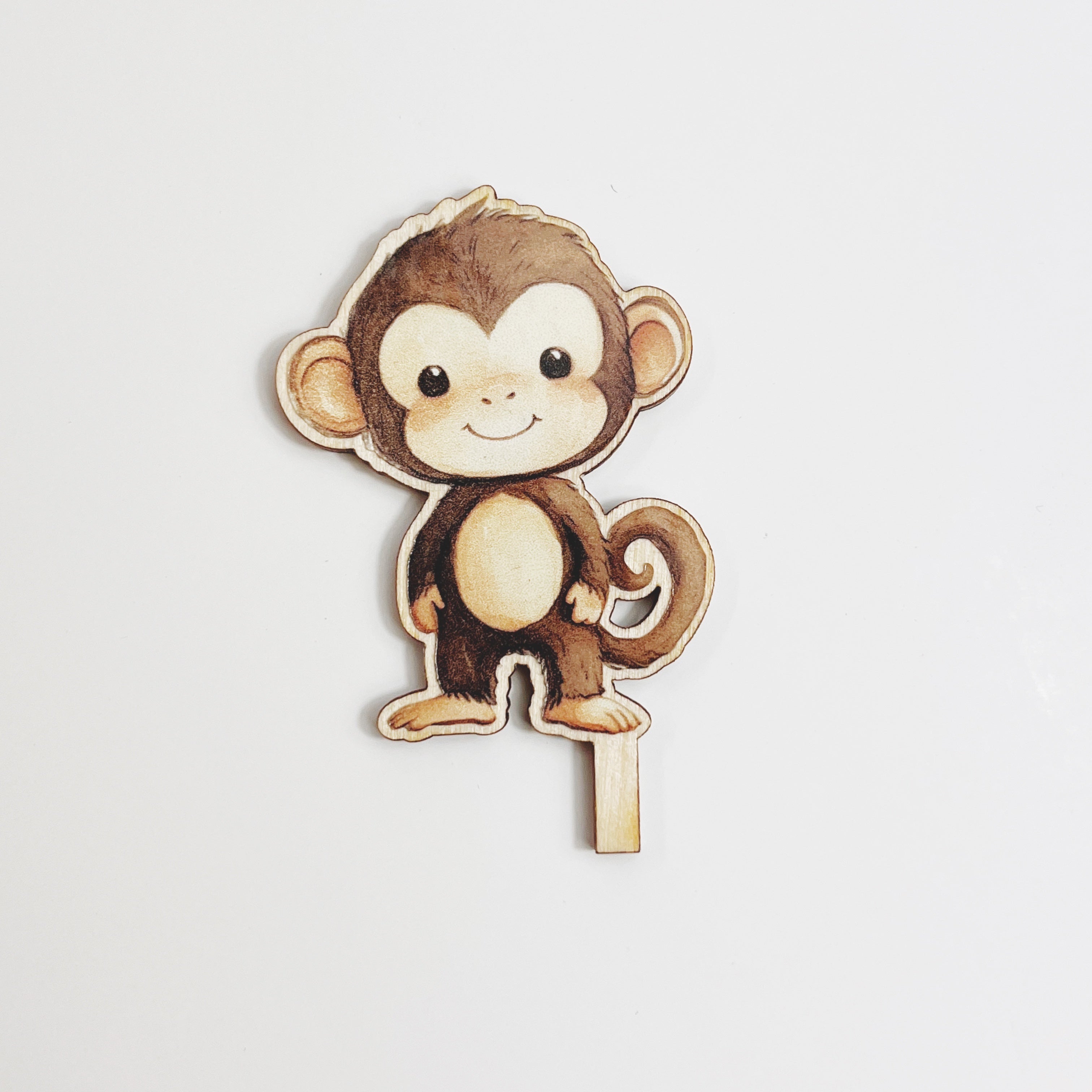 Motivstecker Affe