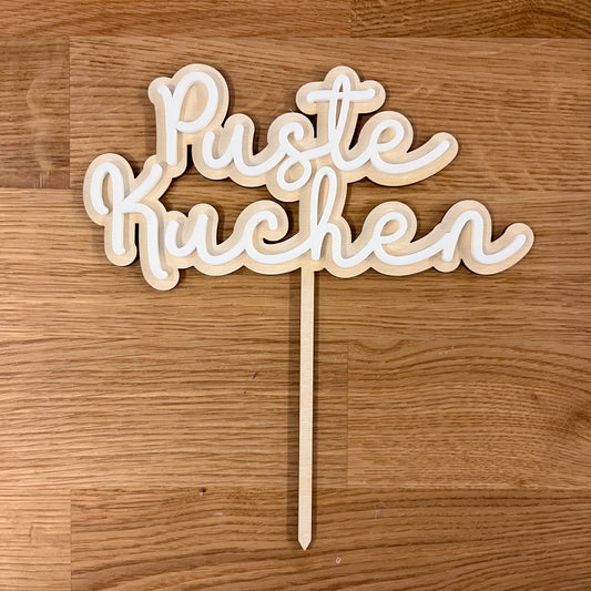 "Pustekuchen" Caketopper