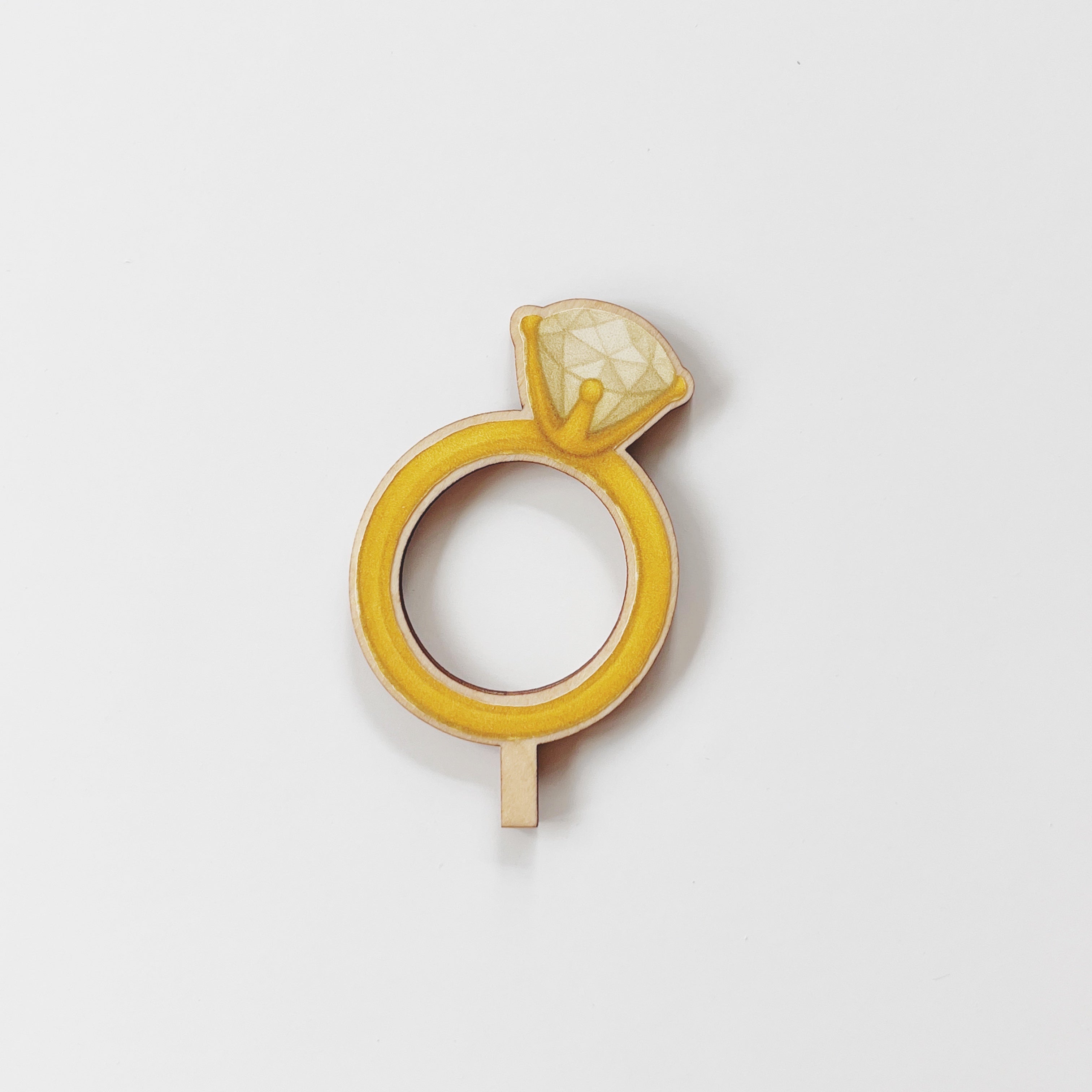 Motivstecker Diamantring