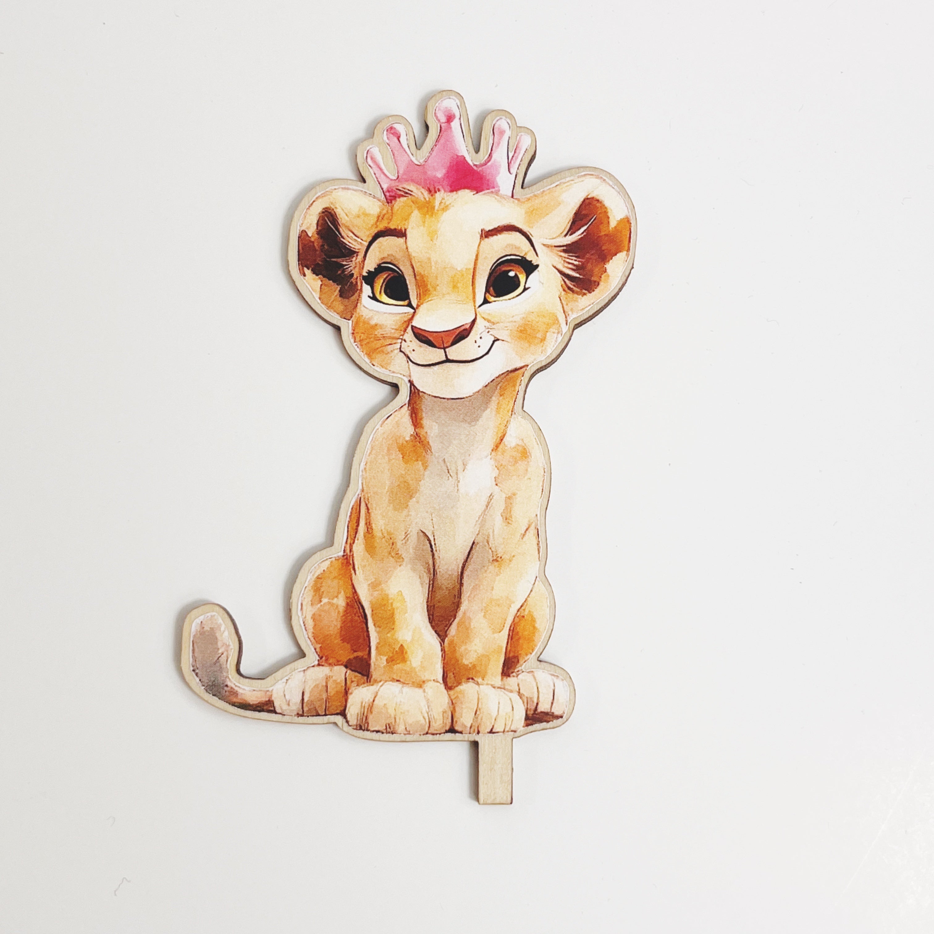 Motivstecker König der Löwen inspired Nala mit Krone