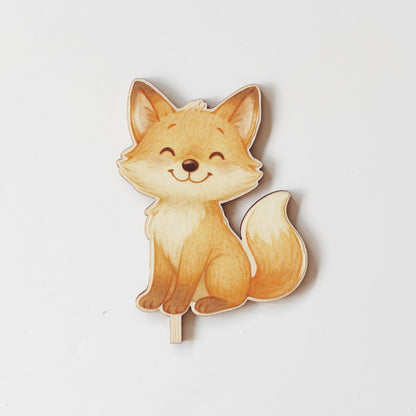 Motivstecker Set Waldmotto, Waldtiere, Woodland Animals