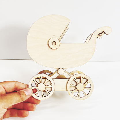 Puppenwagen für Puppenhaus