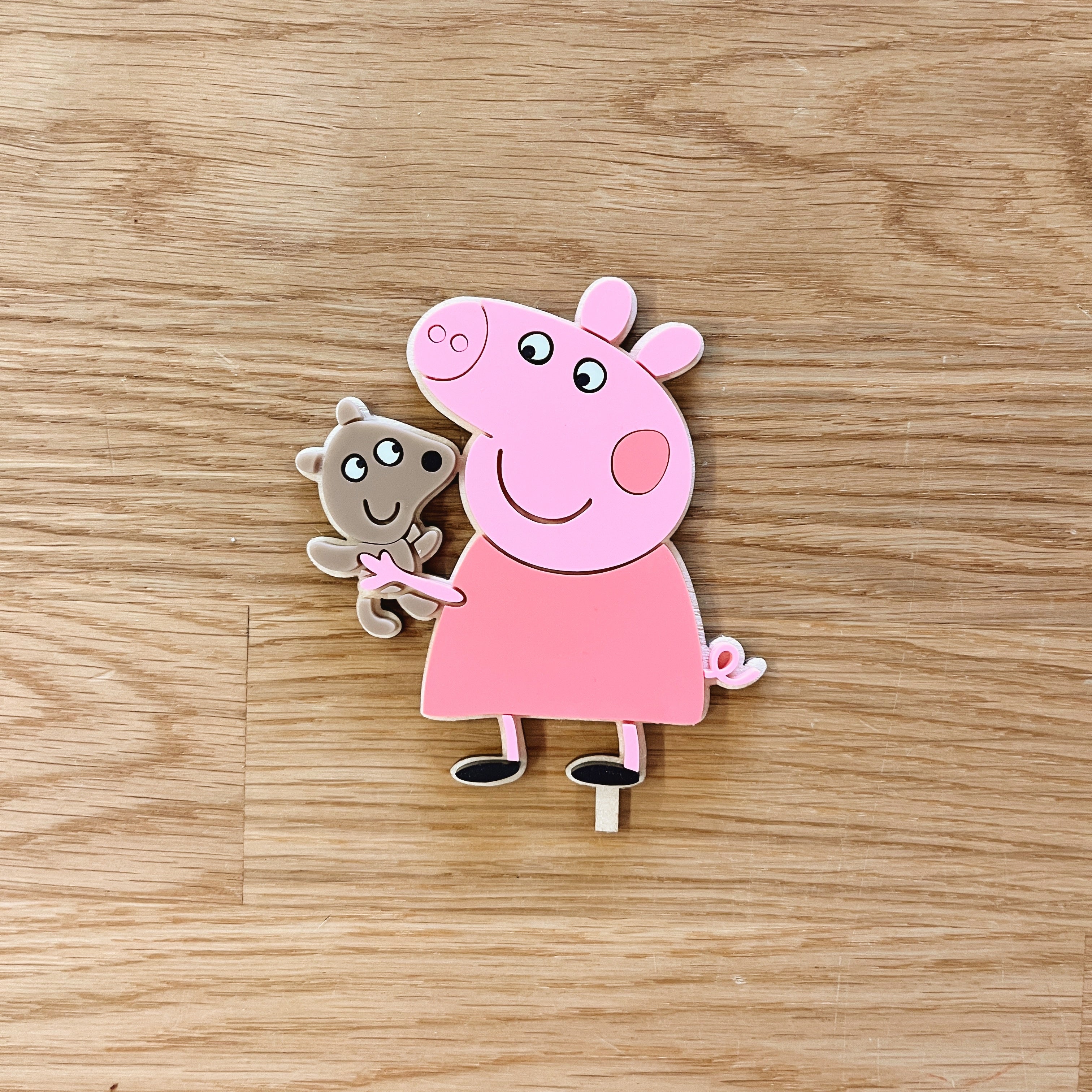 Motivstecker Peppa Wutz aus Acryl